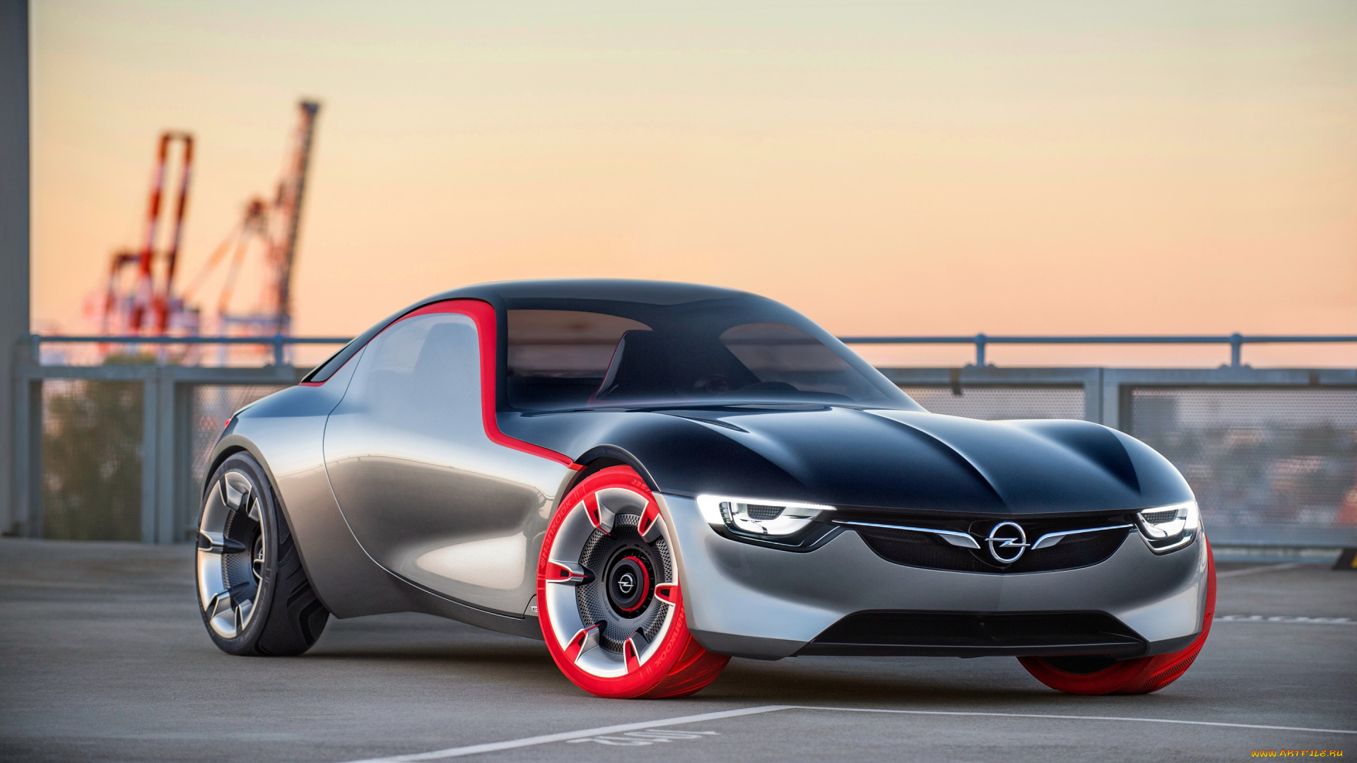 автомобили, opel, gt, concept, концепт, опель