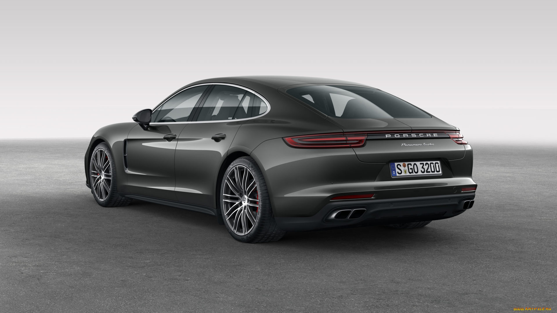 автомобили, porsche, panamera, turbo, 2016г