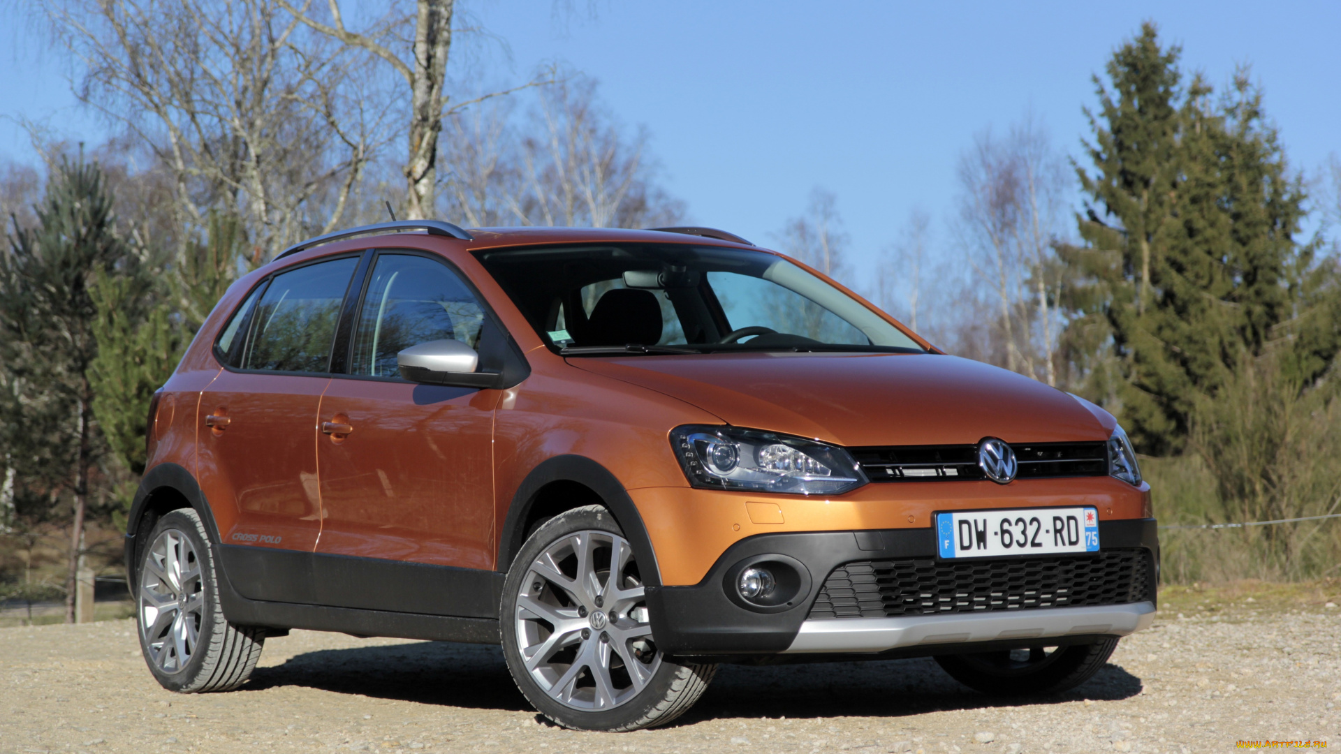 автомобили, volkswagen, crosspolo