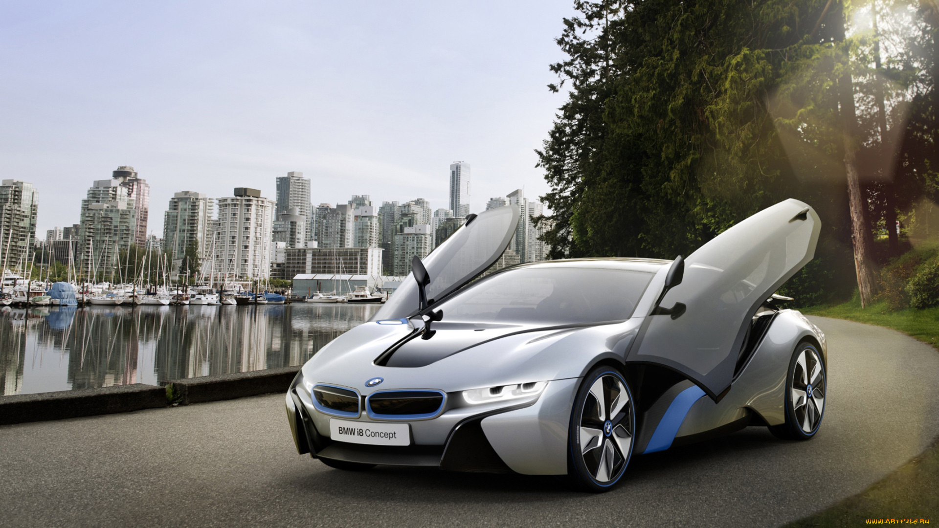 bmw, i8, concept, 2011, автомобили, bmw, i8, concept, 2011