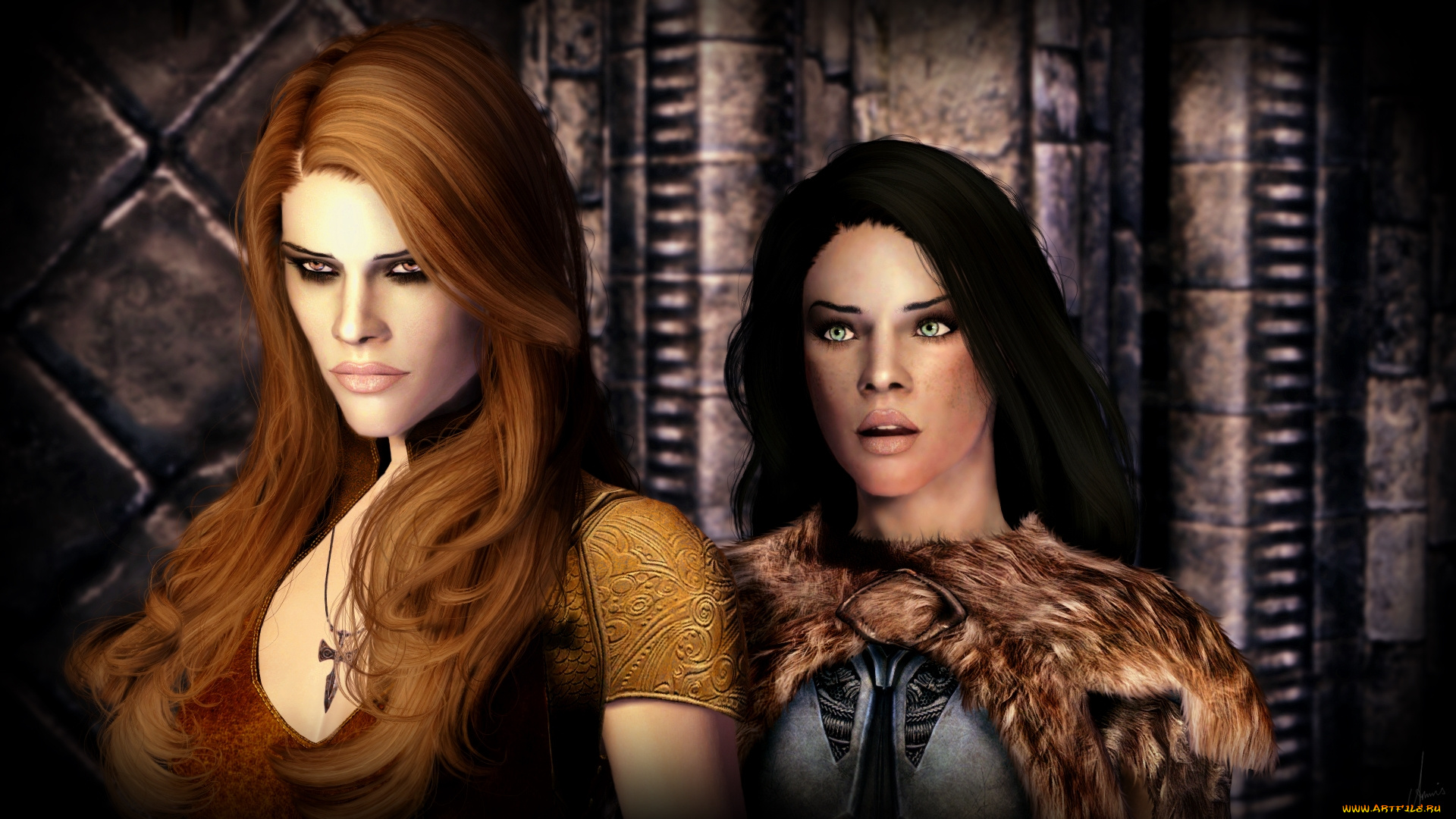 tes, 4, , julia, torres, 3д, графика, фантазия, , fantasy, персонаж