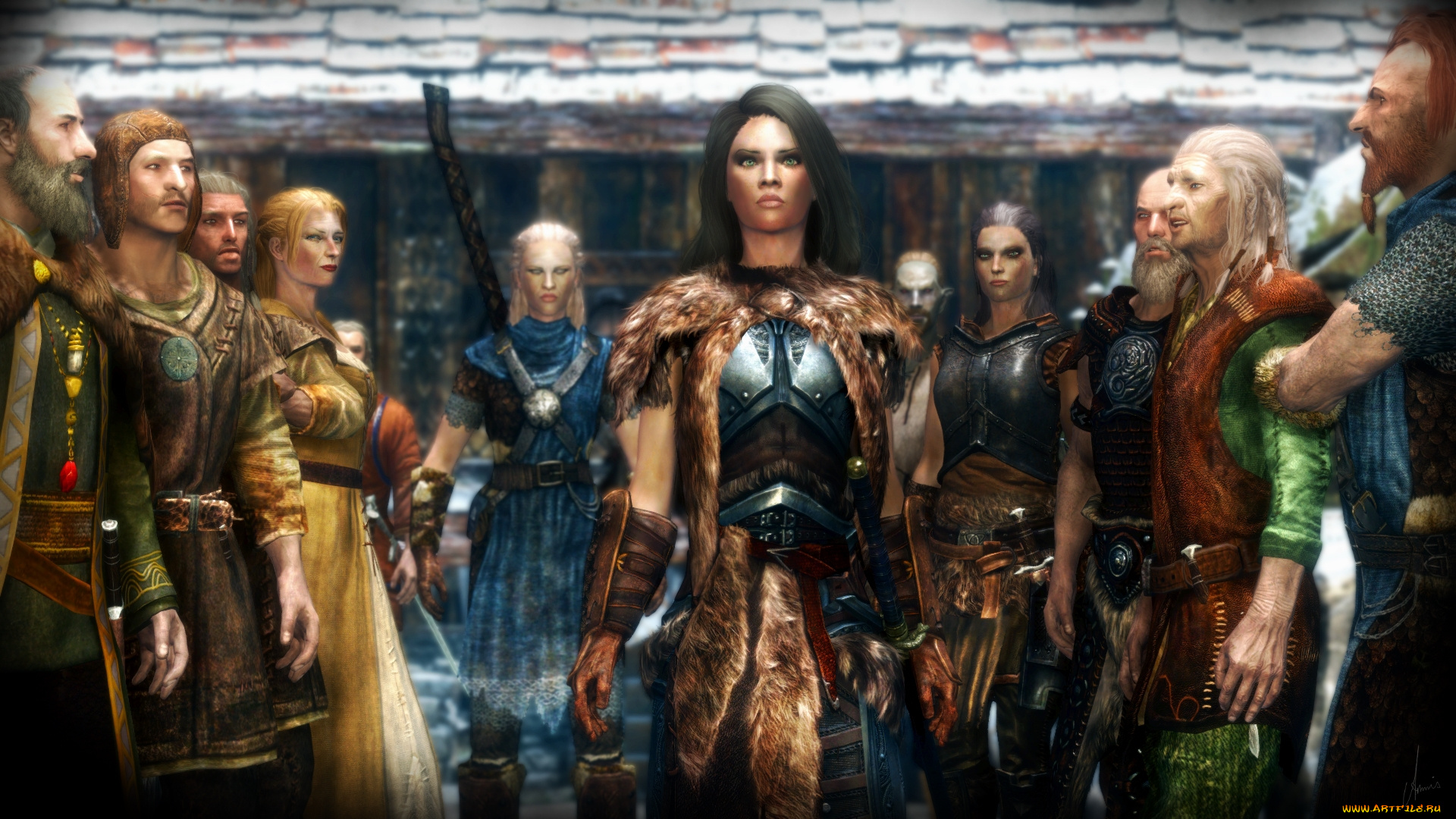 tes, 4, , julia, torres, 3д, графика, фантазия, , fantasy, персонажи