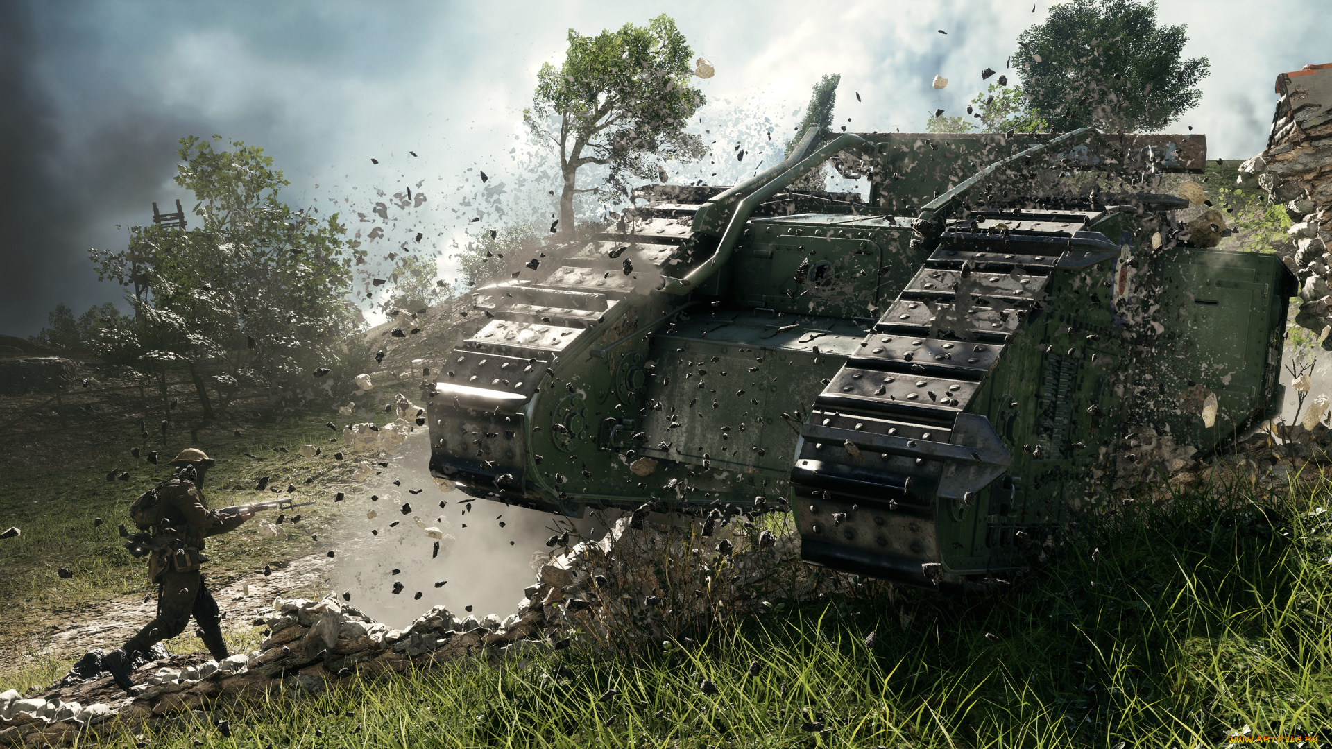 видео, игры, battlefield, 1, персонаж