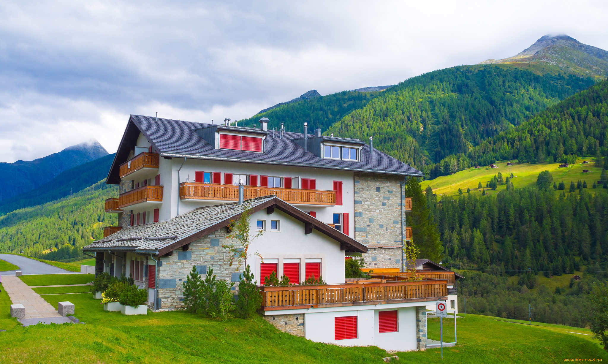 города, -, здания, , дома, дом, загородный