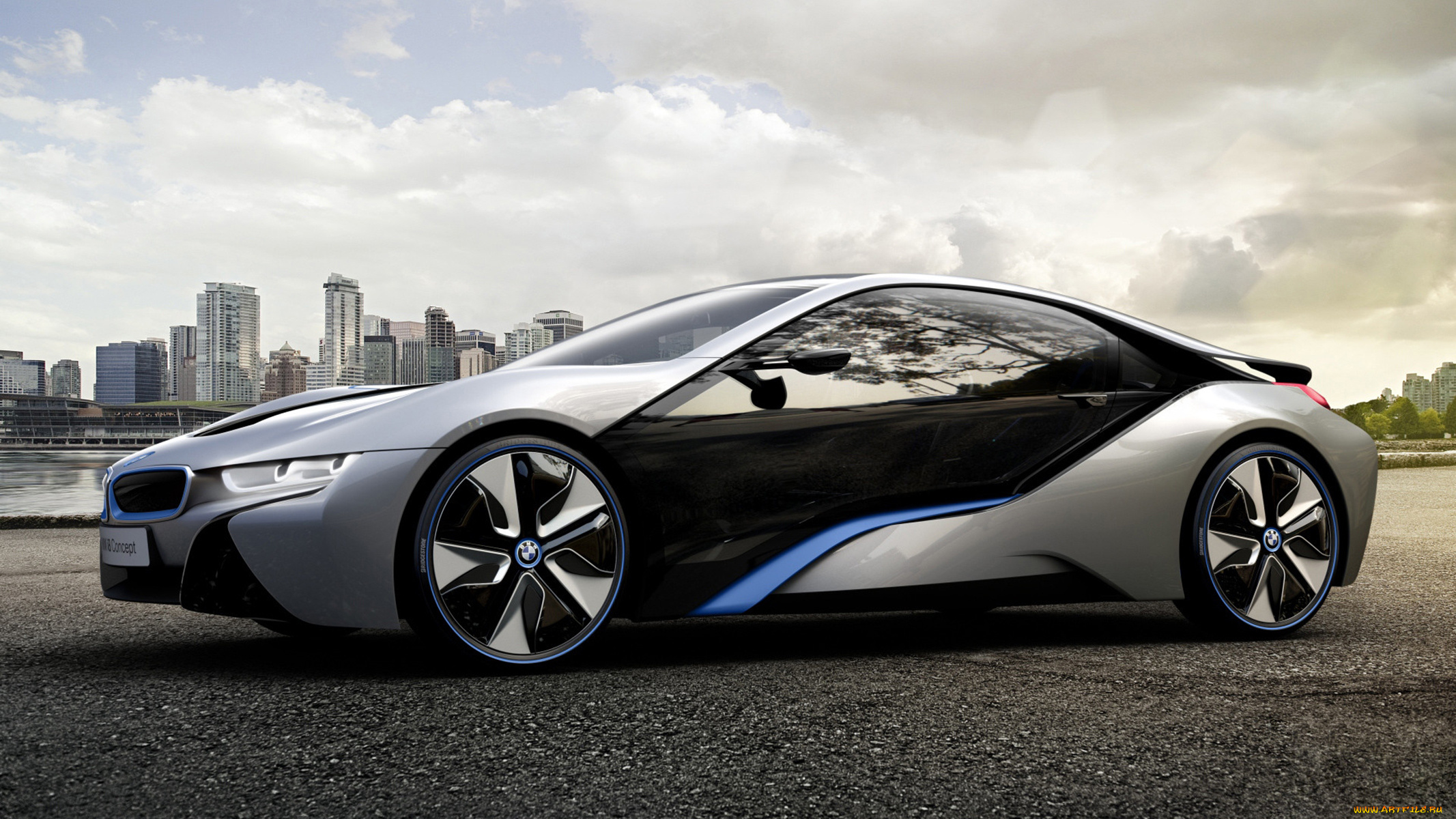 bmw, i8, concept, 2011, автомобили, bmw, i8, concept, 2011