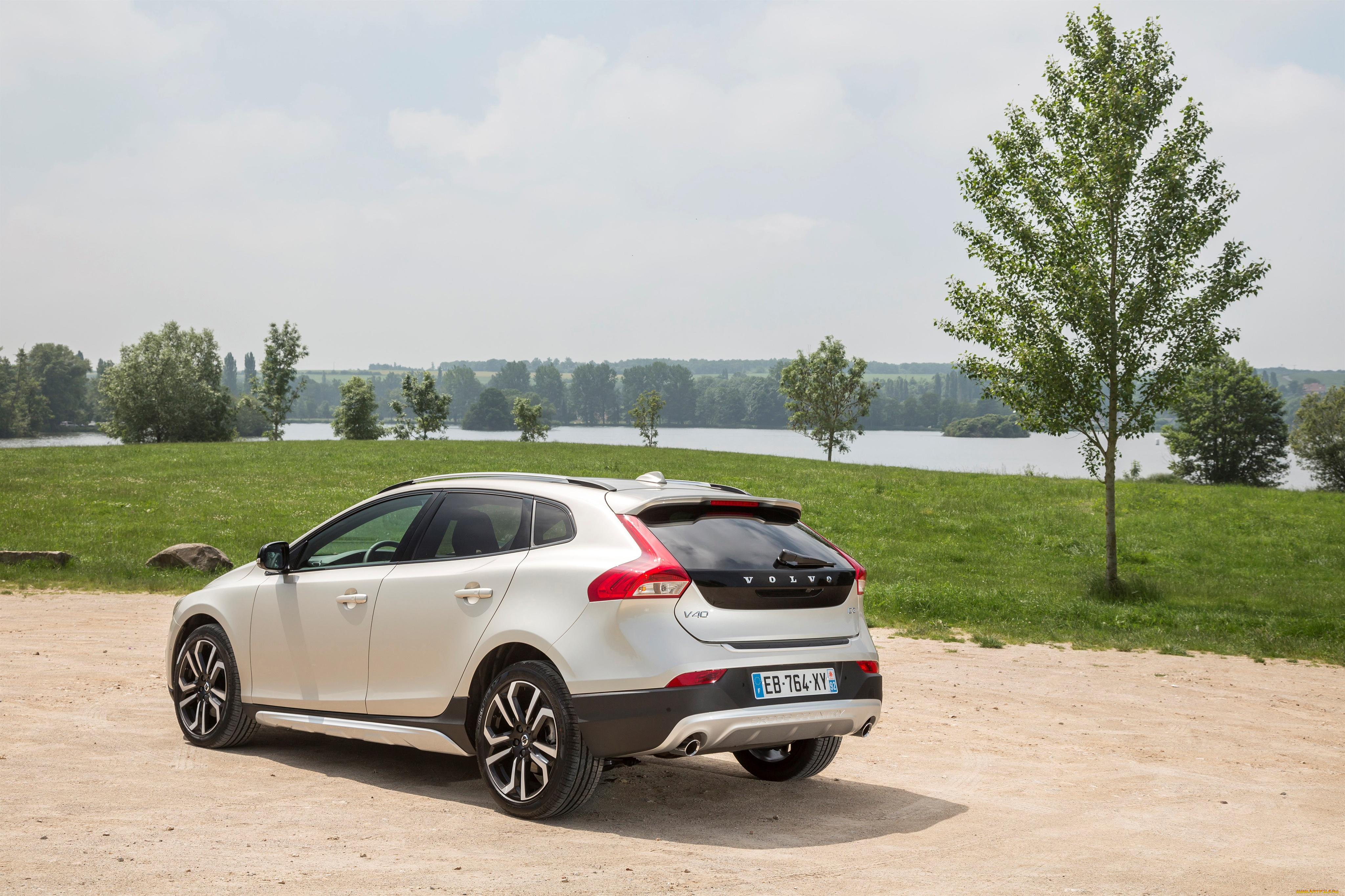 автомобили, volvo, v40, d3, cross, country, 2016г