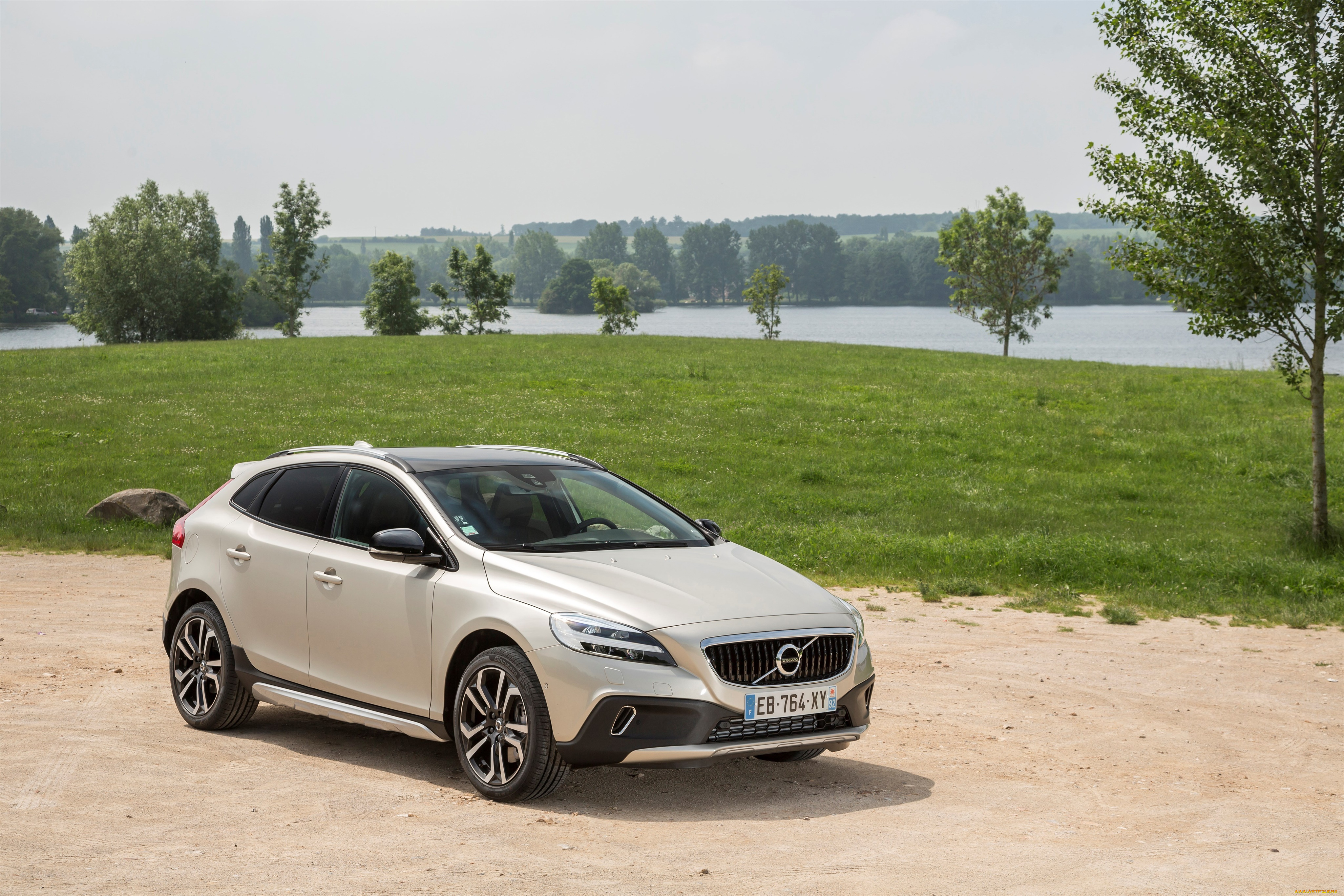 автомобили, volvo, v40, d3, cross, country, 2016г