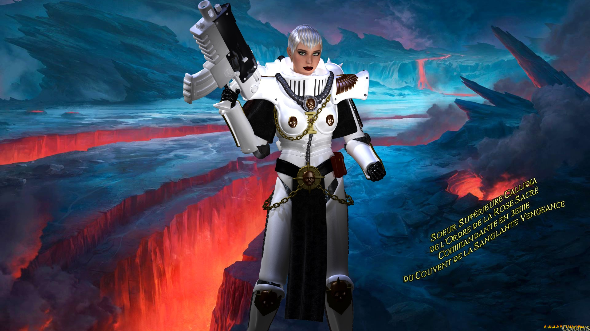 3д, графика, фантазия, , fantasy, взгляд, девушка, фон