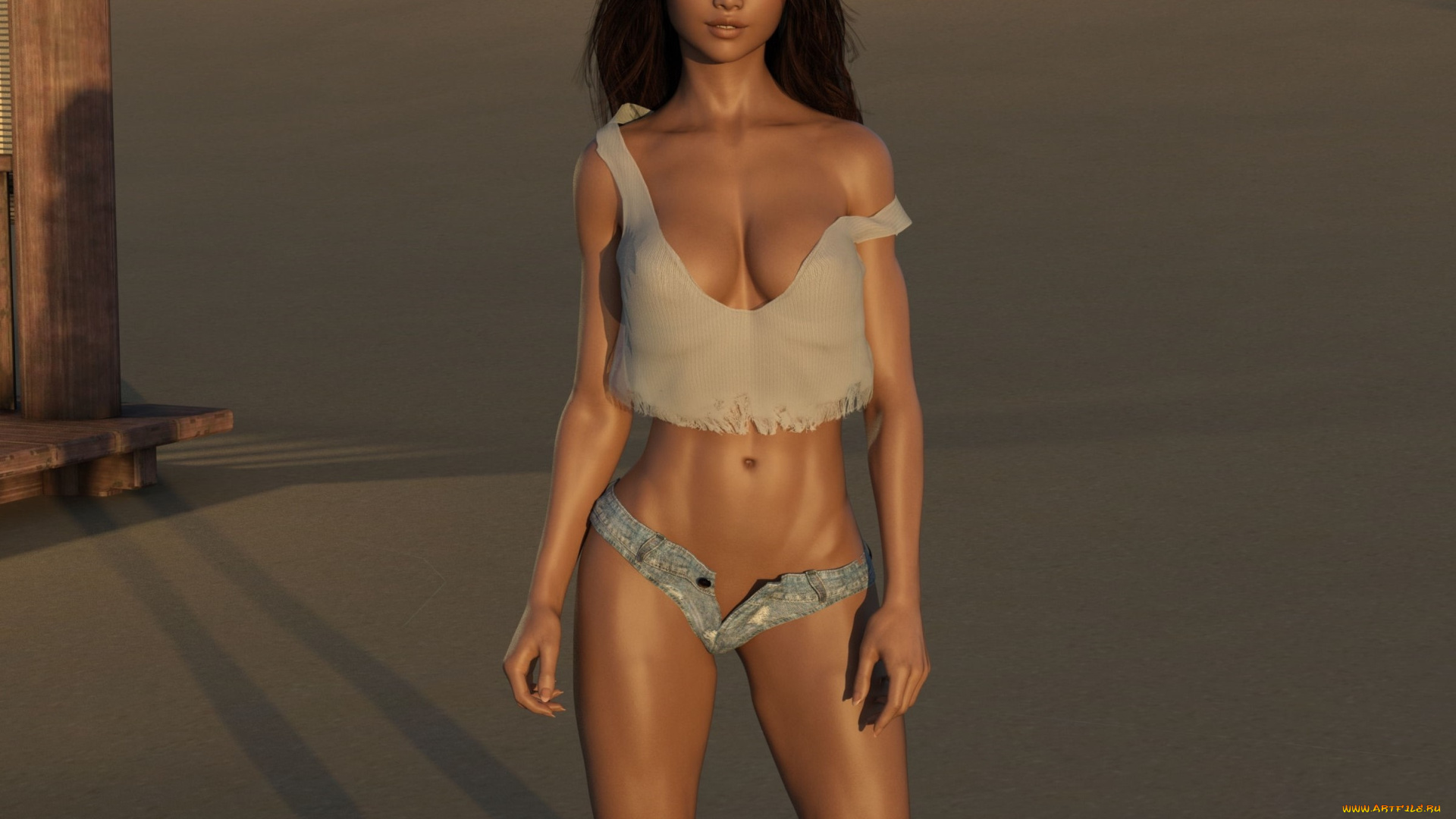 3д, графика, люди, , people, фон, взгляд, девушка