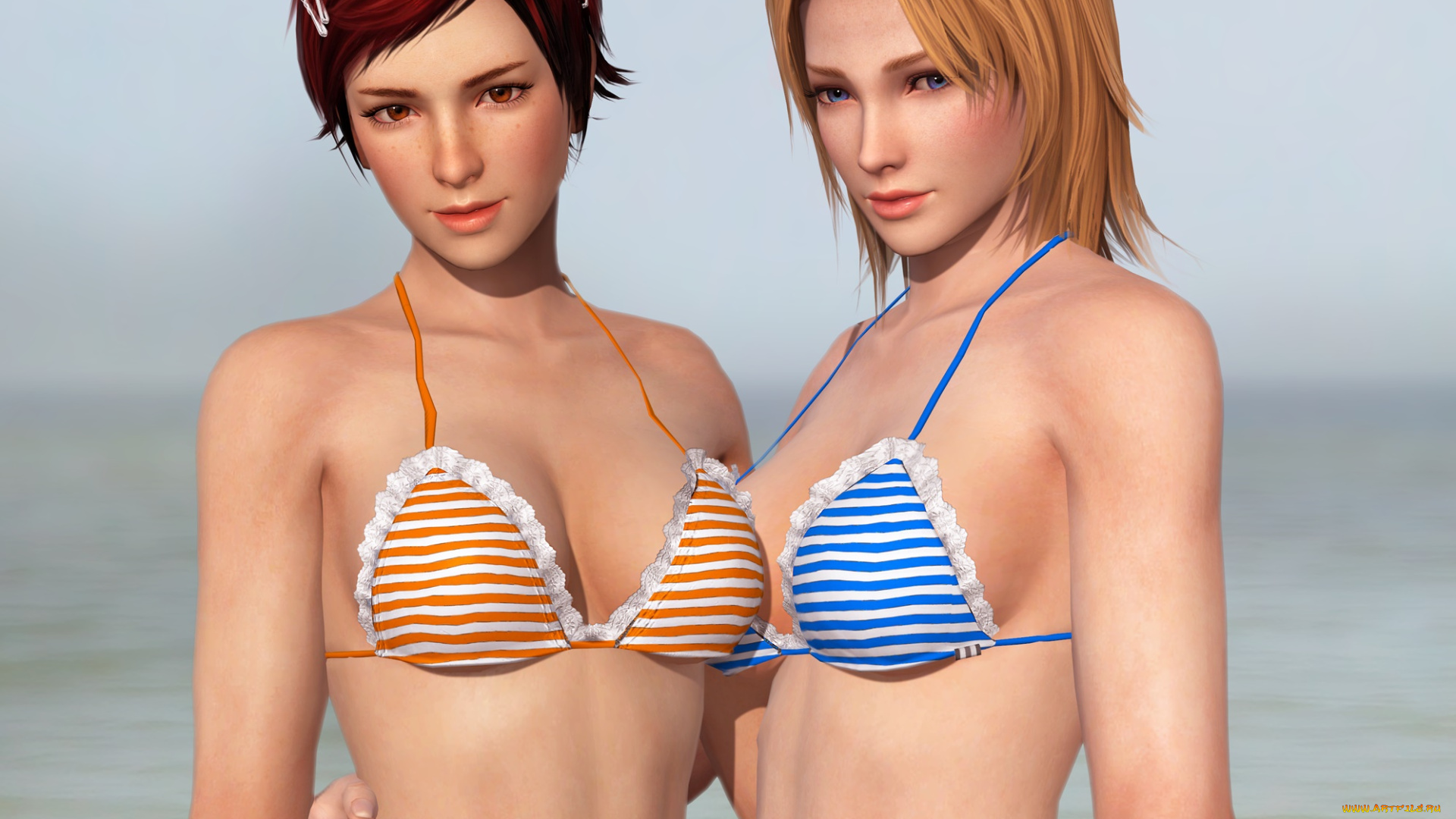 3д, графика, люди, , people, фон, взгляд, девушки