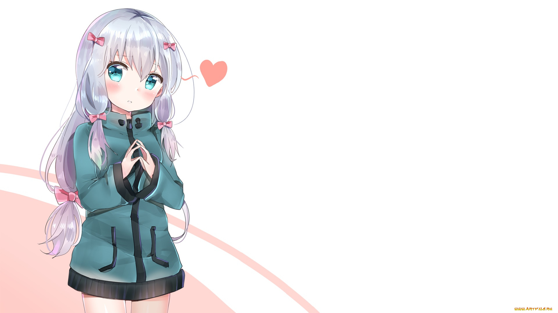 аниме, eromanga-sensei, девушка, фон, взгляд