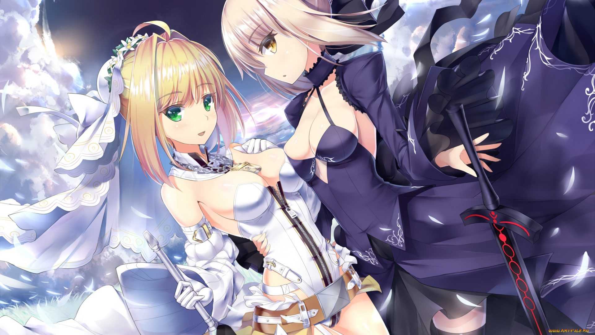 аниме, fate, stay, night, grand, order