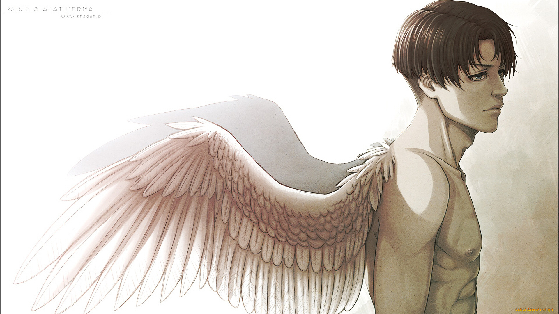 аниме, shingeki, no, kyojin, атака, титанов