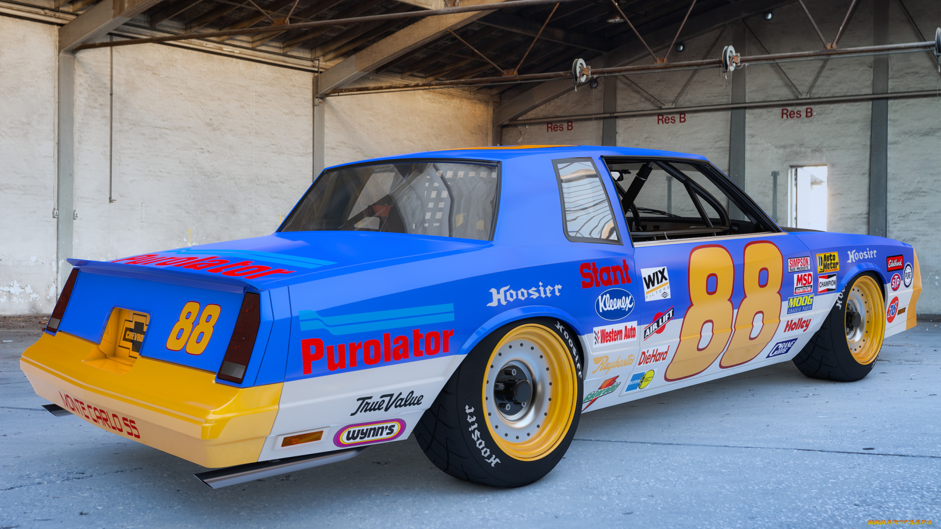 автомобили, 3д, фон, автомобиль