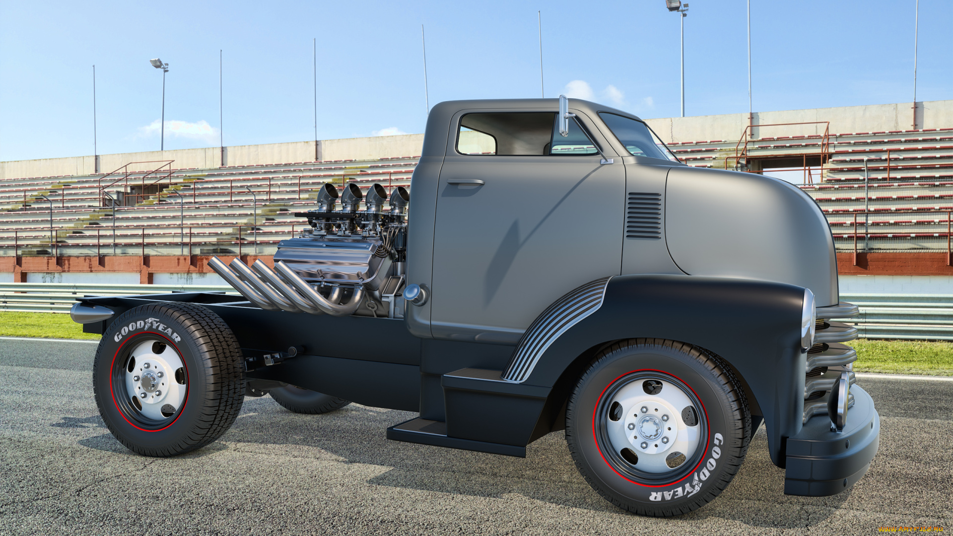 автомобили, 3д, фон, автомобиль