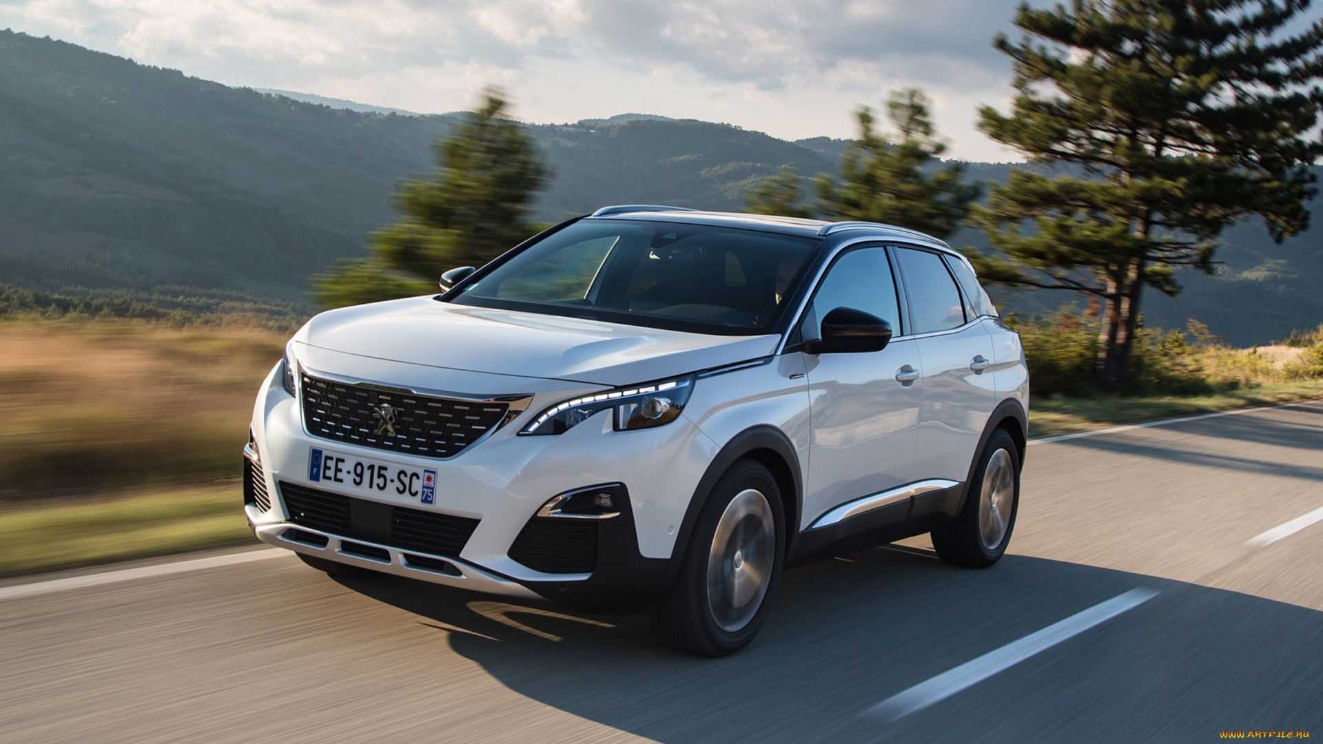 peugeot, 3008, gt, line, 2017, автомобили, peugeot, line, gt, 3008, 2017