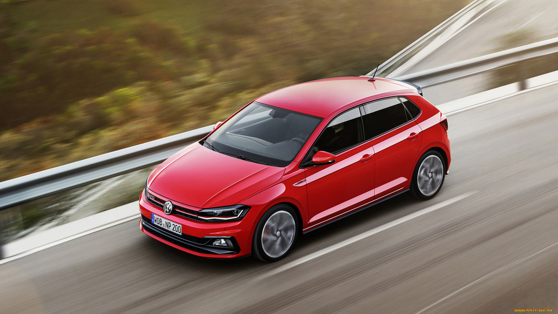 volkswagen, polo, gti, 2018, автомобили, volkswagen, 2018, gti, polo