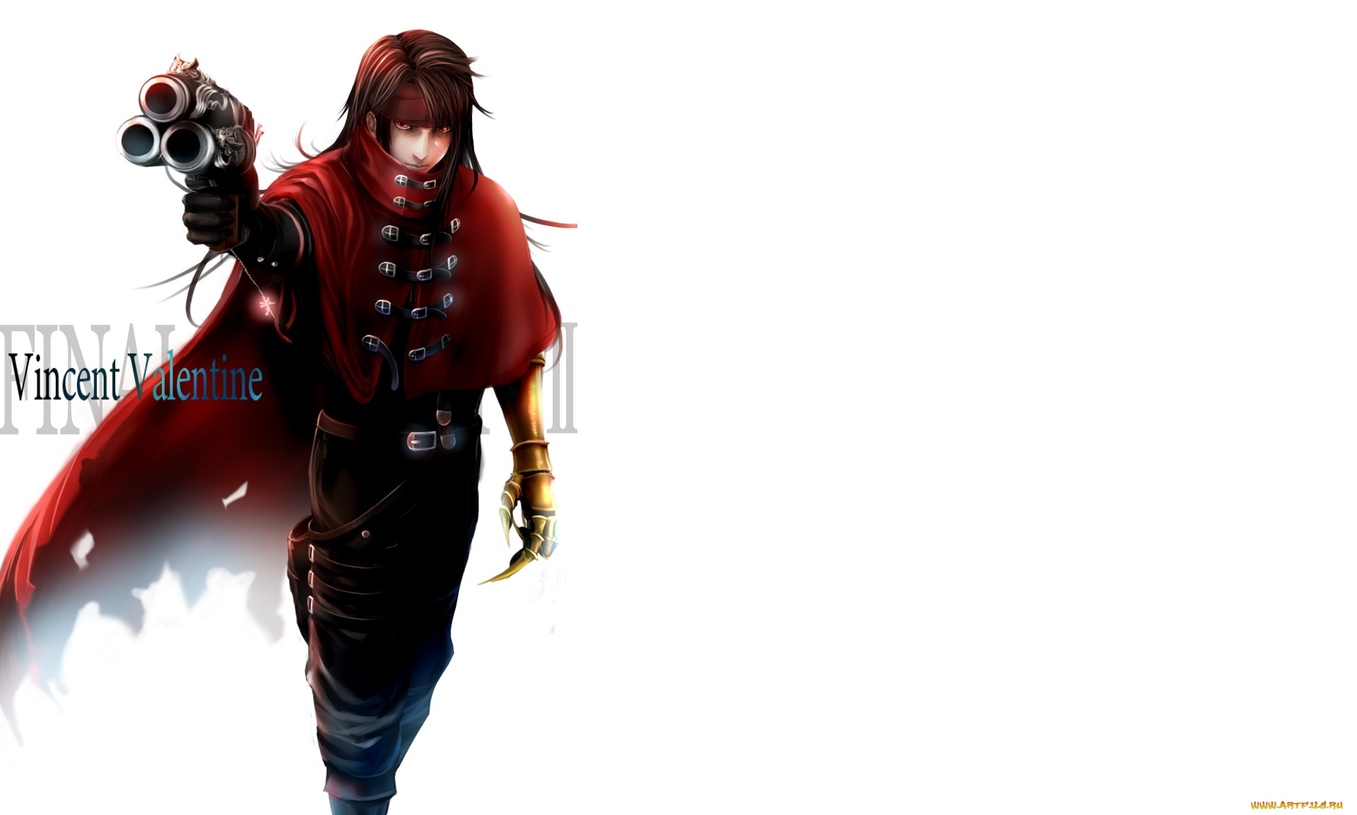 аниме, final, fantasy, парень