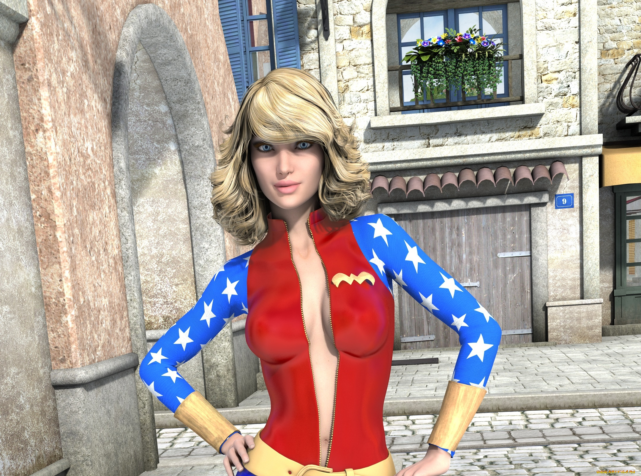 3д, графика, люди, , people, девушка, взгляд, фон