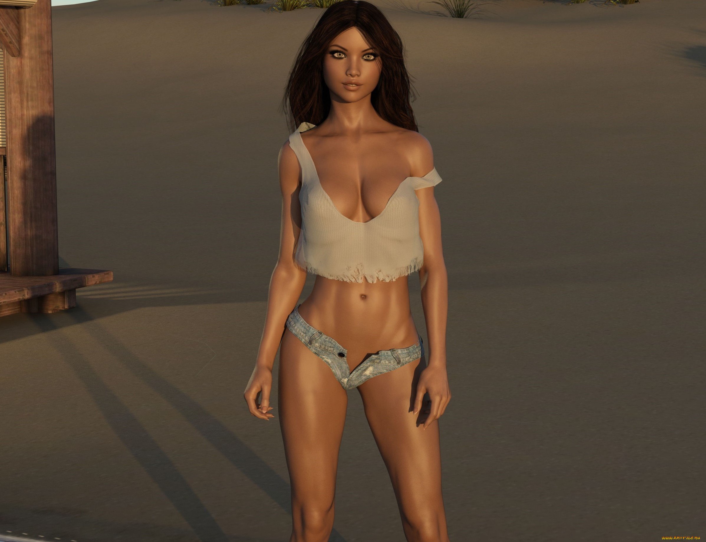 3д, графика, люди, , people, фон, взгляд, девушка