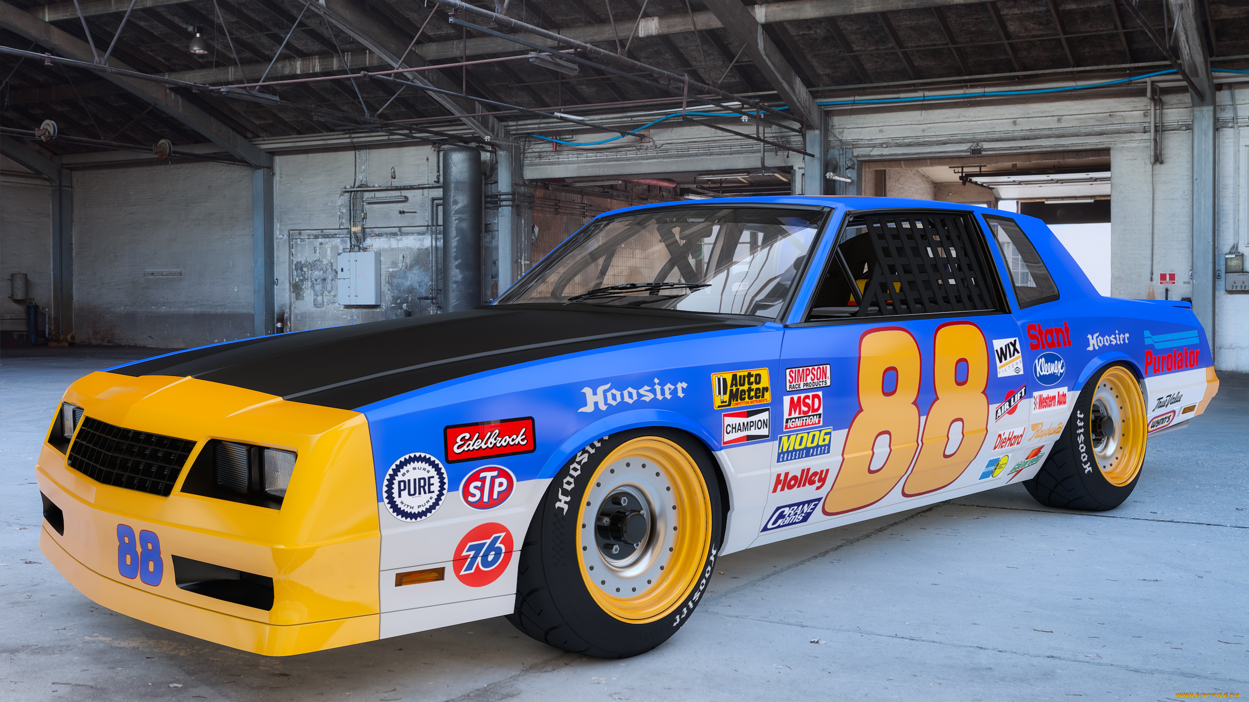 автомобили, 3д, фон, автомобиль