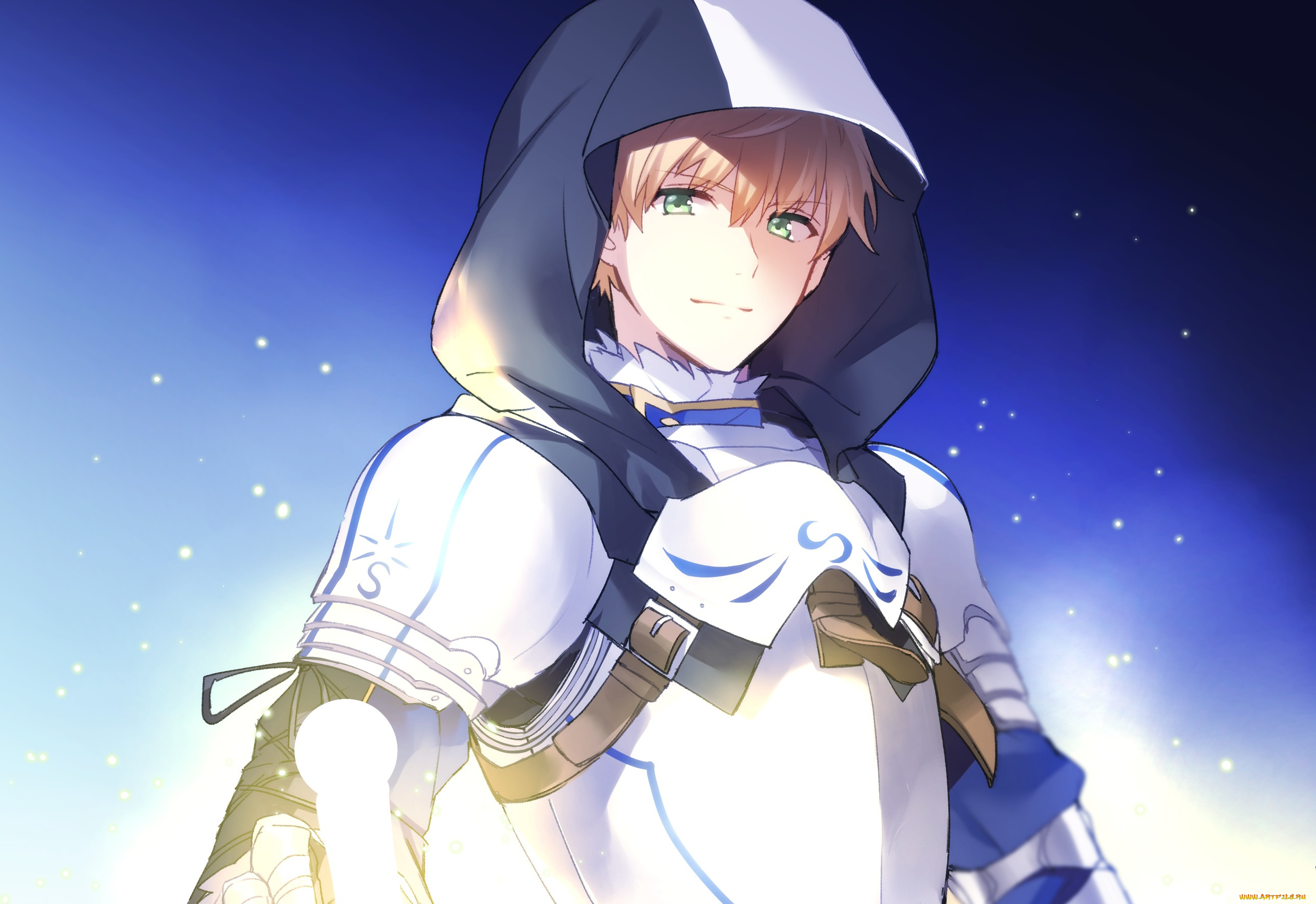 аниме, fate, stay, night, saber