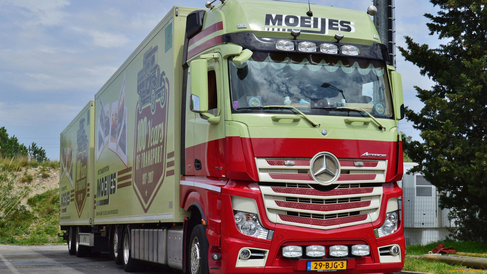 автомобили, mercedes, trucks, тягач, грузовик, седельный