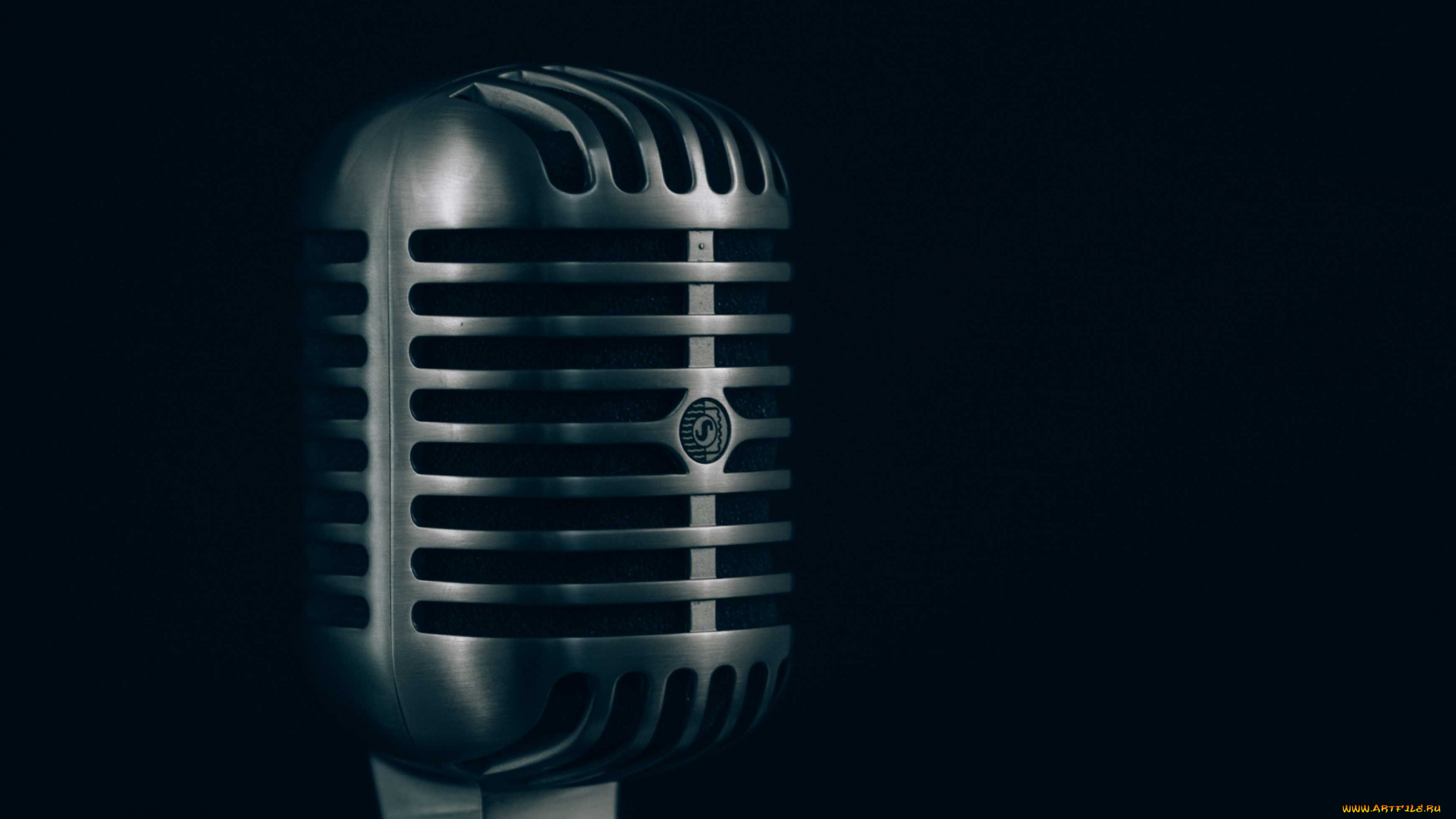 музыка, -другое, черный, фон, микрофон