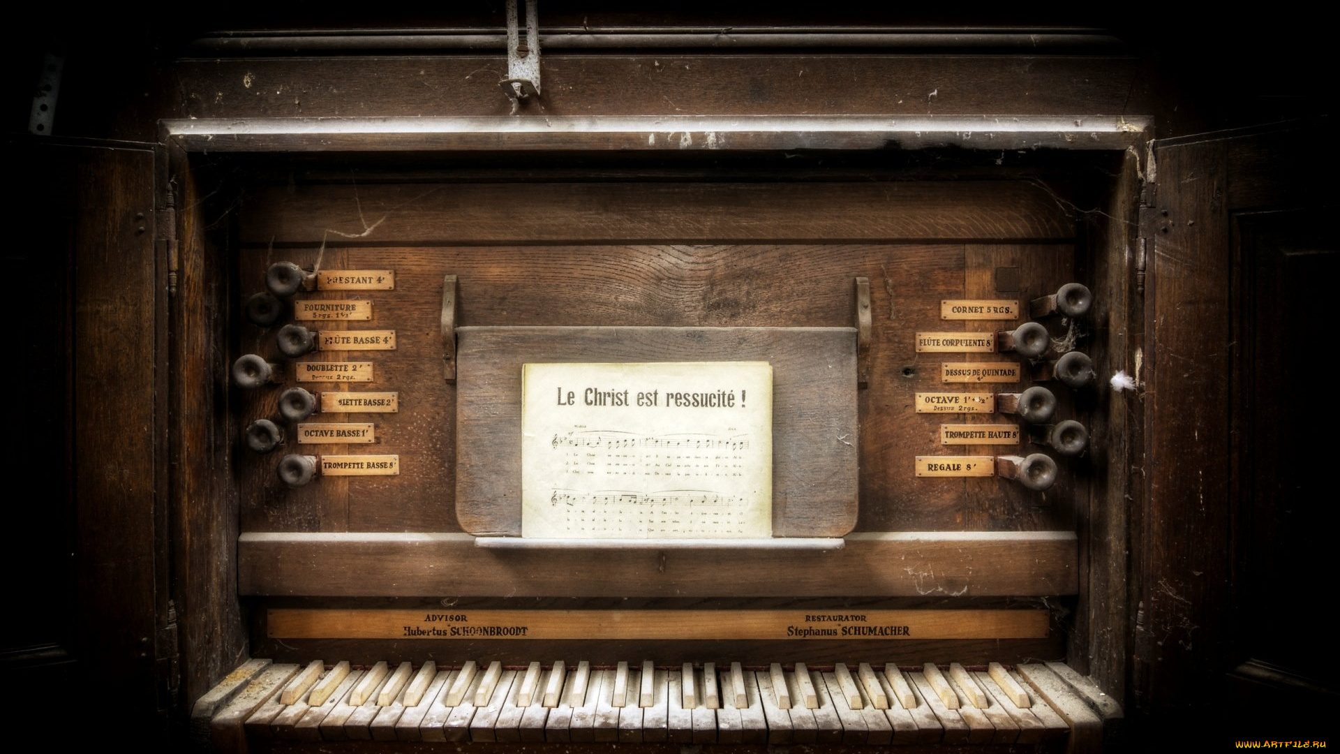 музыка, -музыкальные, инструменты, орган