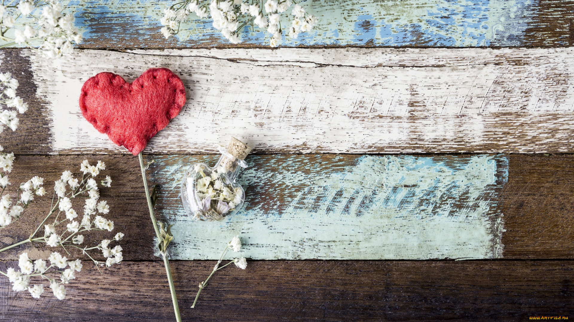 праздничные, день, святого, валентина, , сердечки, , любовь, vintage, цветы, red, love, wood, romantic, любовь, сердце, flowers, heart, beautiful