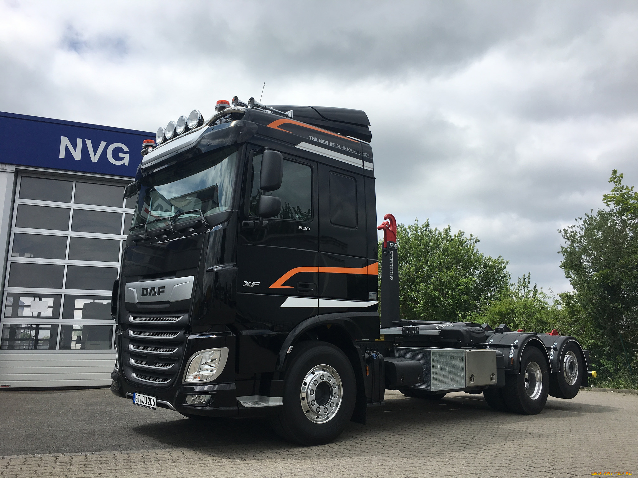 автомобили, daf, , выставка, улица, седельный, грузовик, тягач