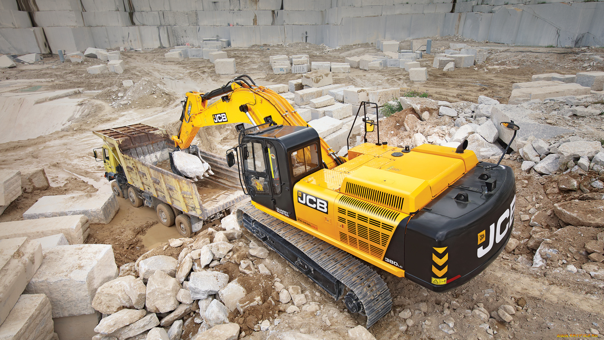 техника, экскаваторы, jcb