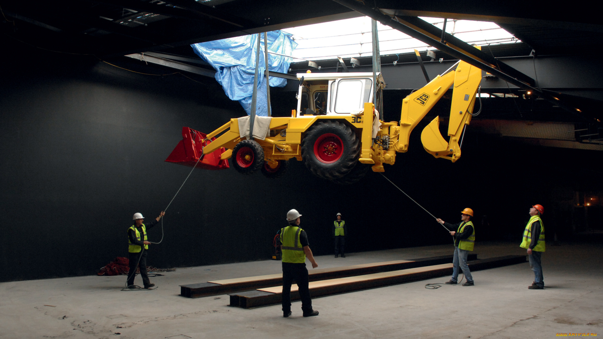 техника, фронтальные, погрузчики, jcb