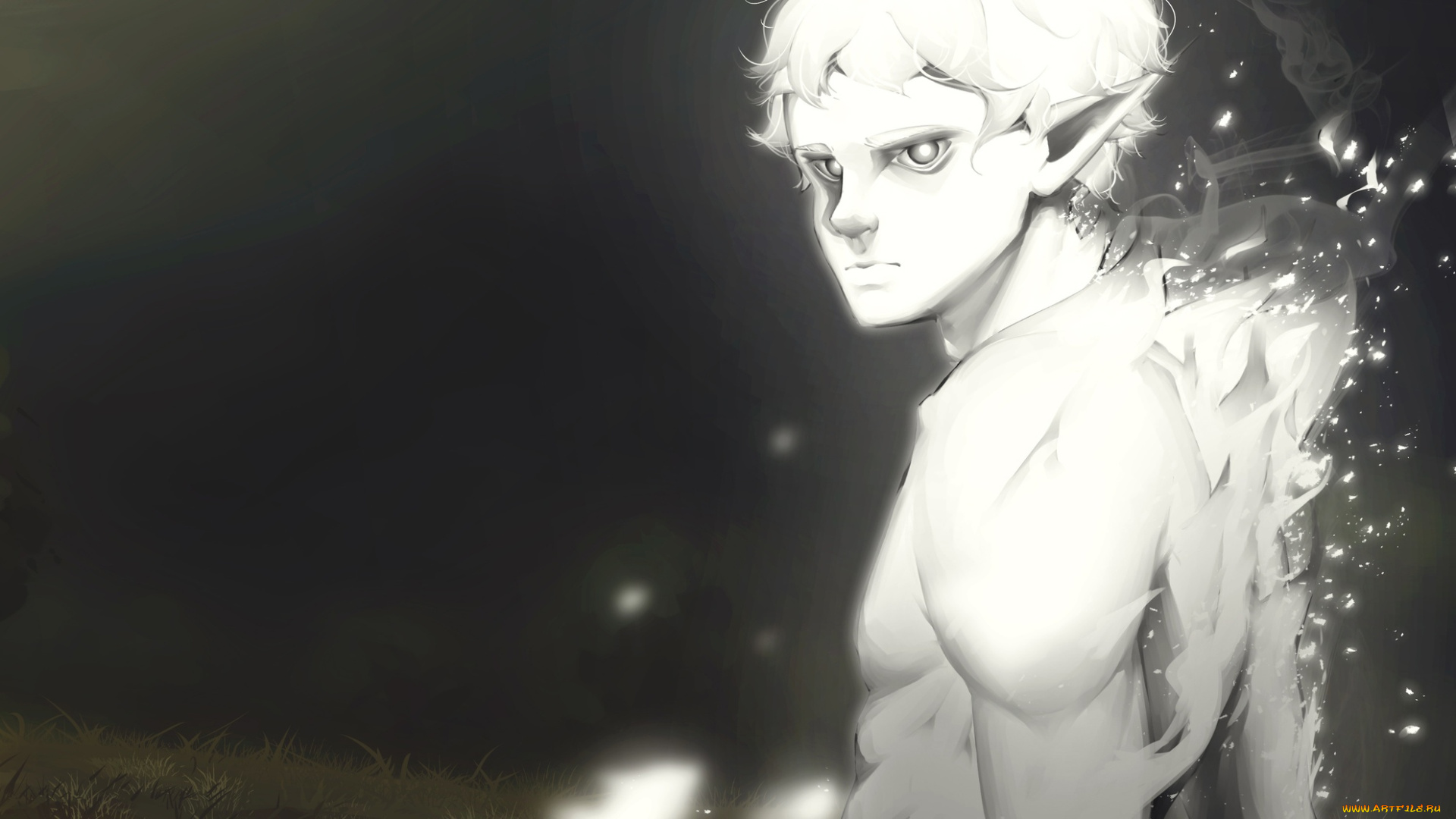 аниме, животные, , существа, эльф