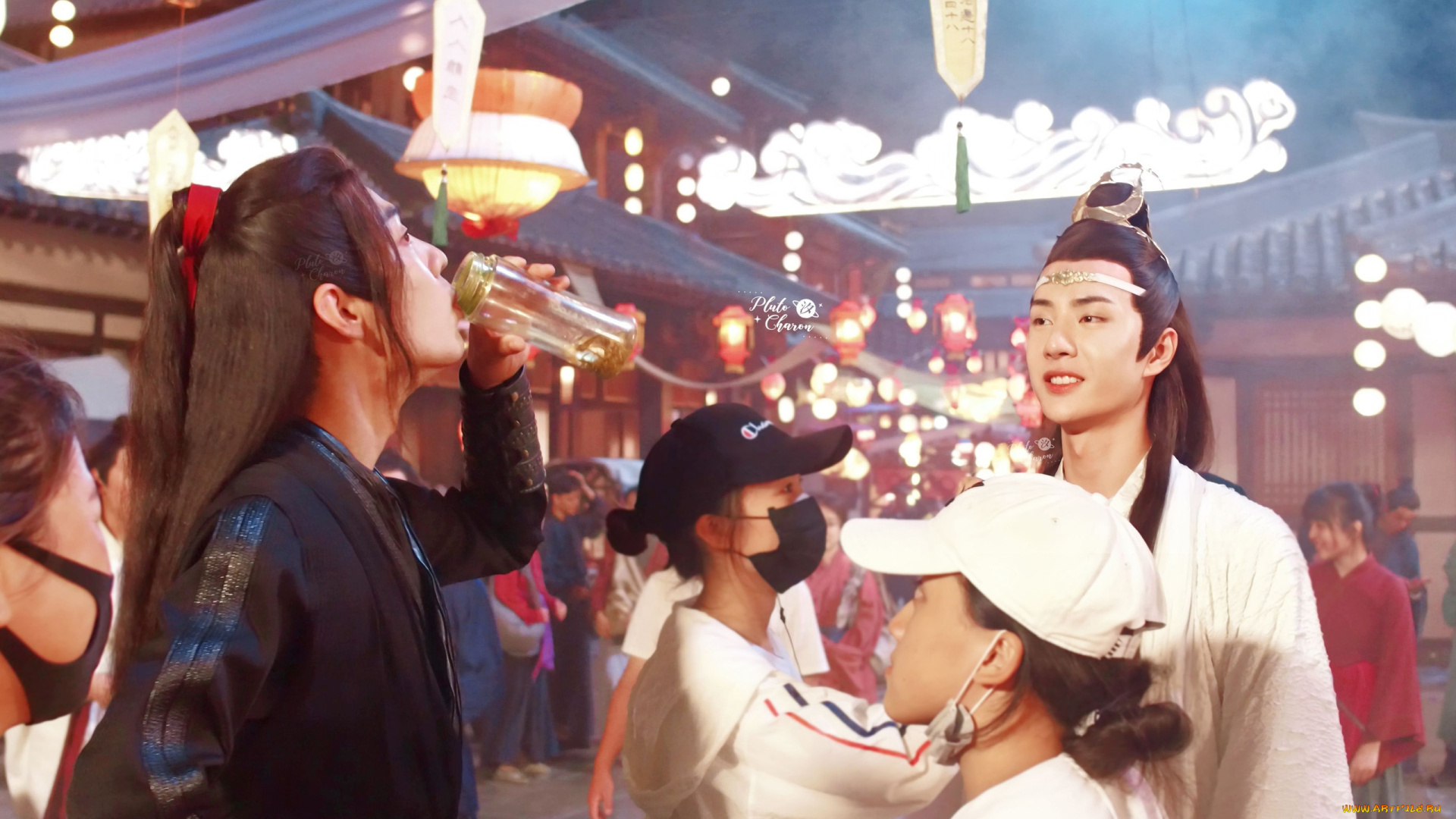 разное, знаменитости, ван, ибо, сяо, чжань, костюмы, люди, съемки