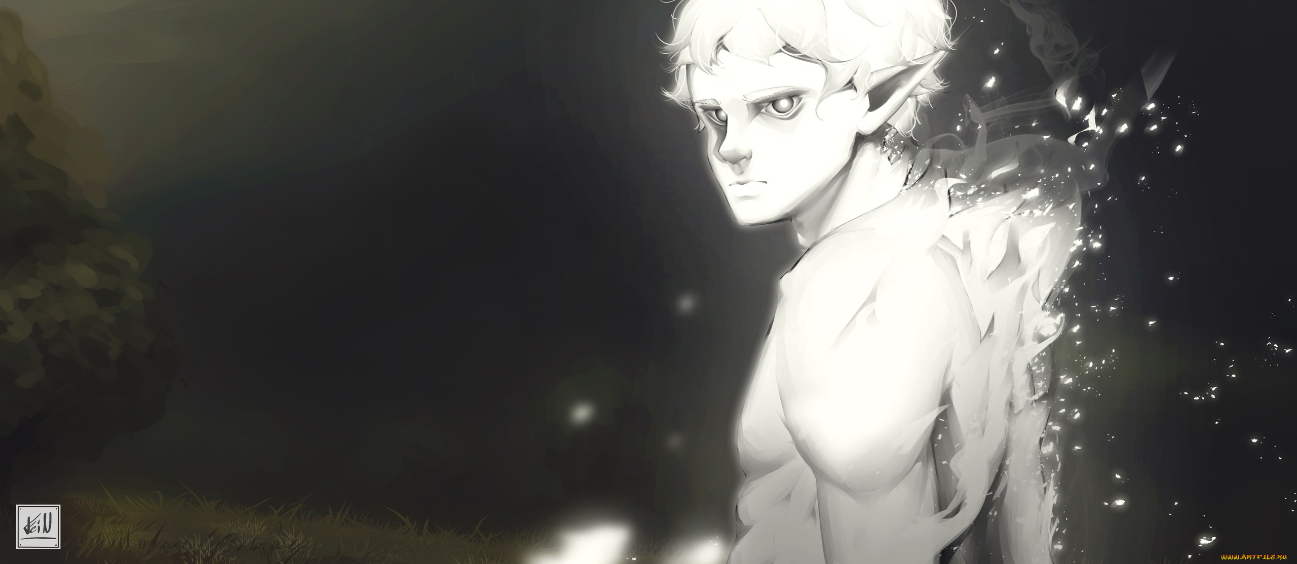 аниме, животные, , существа, эльф