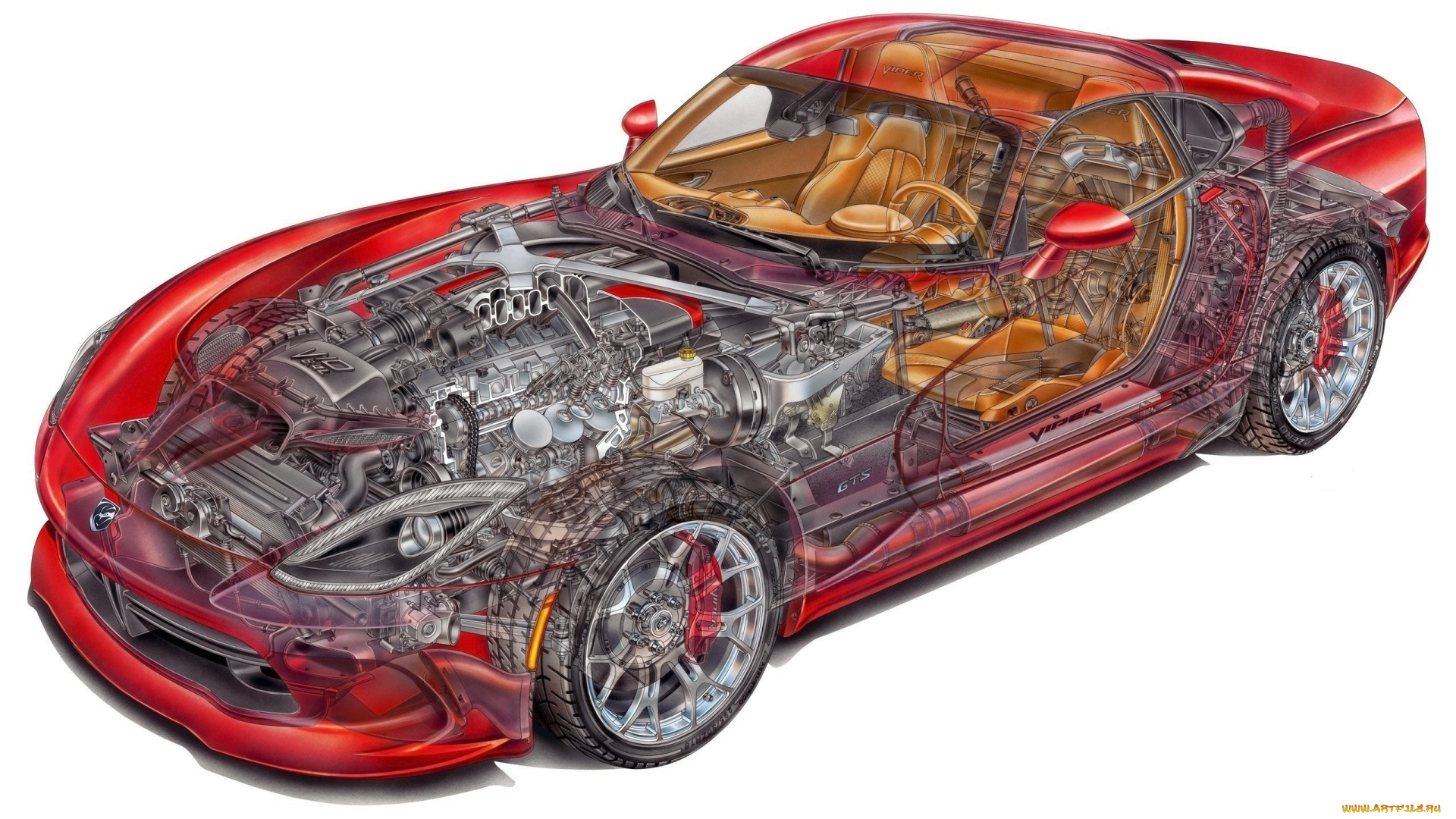 рисованное, авто, мото, машина, детали