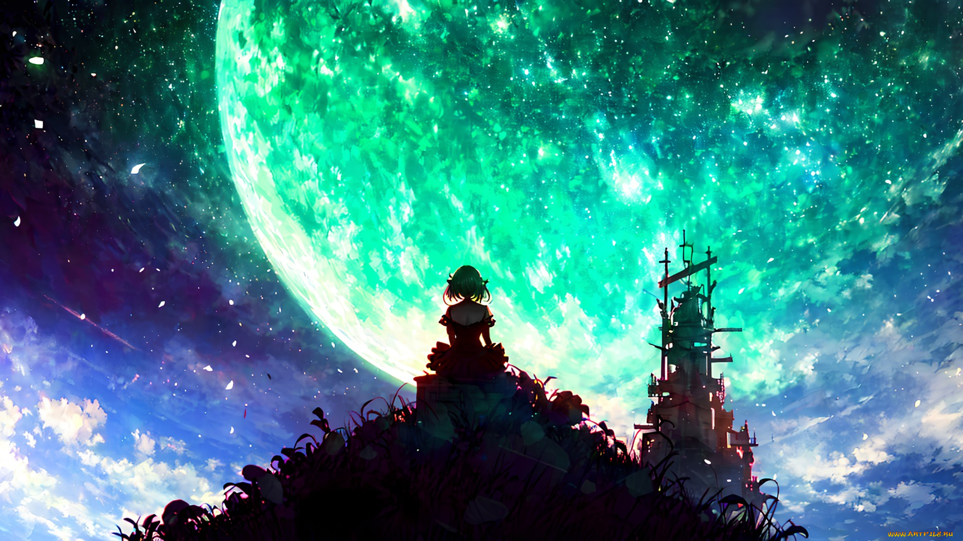 аниме, пейзажи, , природа, нейросети, графика, нейроарт, ai, art, нейронные, сети, рисунки, нейро, искусство