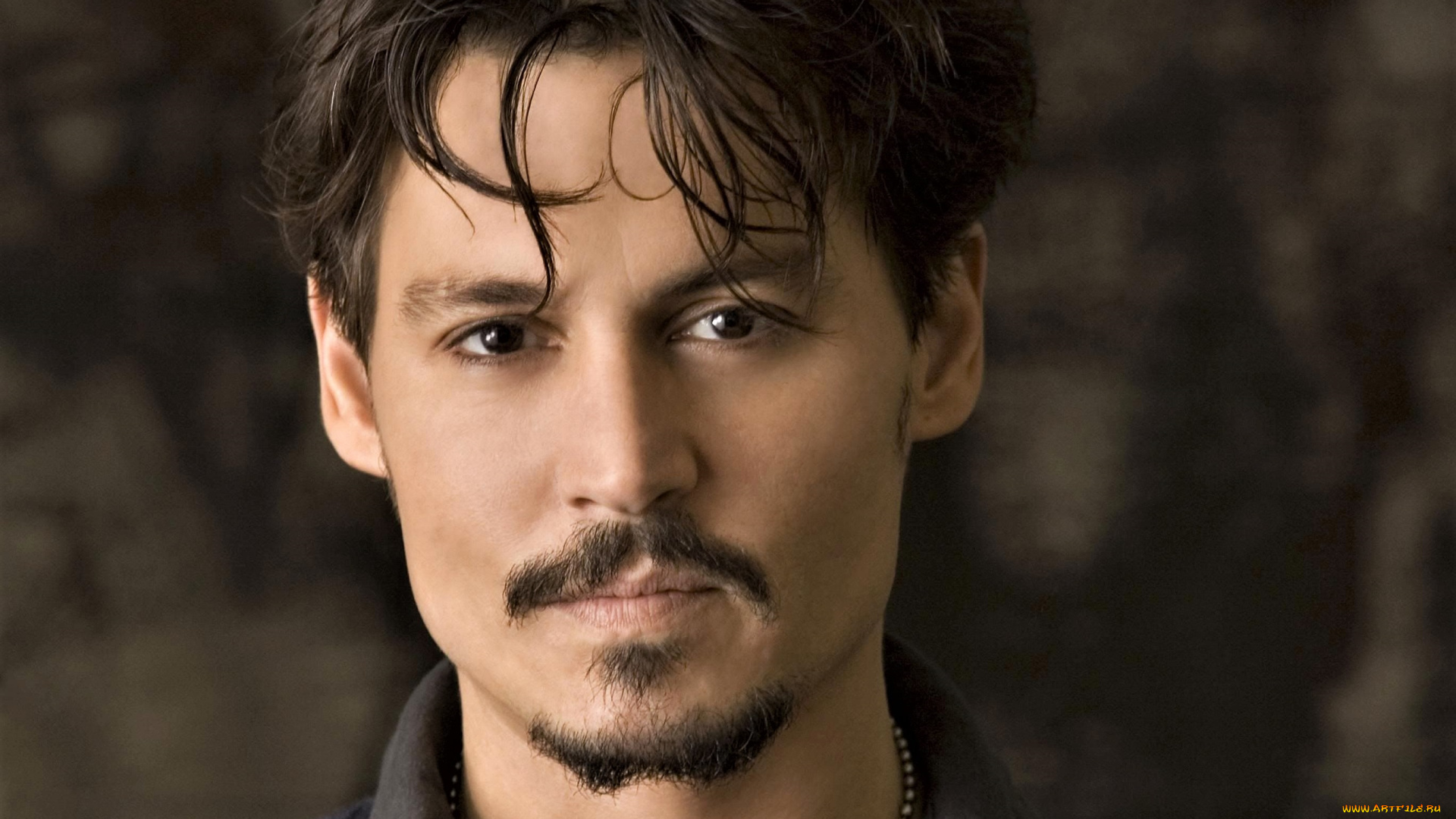 мужчины, johnny, depp, актер, лицо, усы