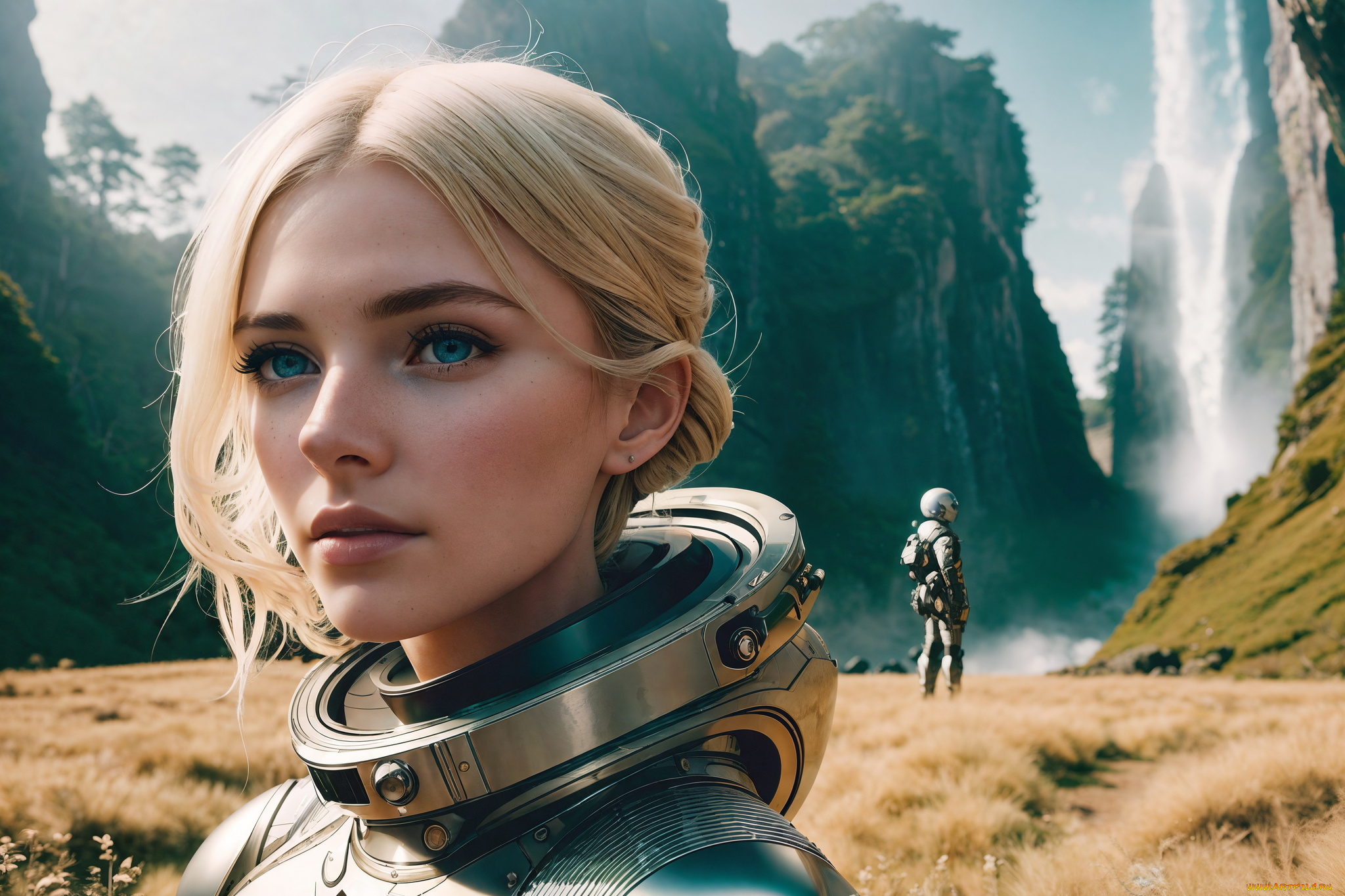 фэнтези, девушки, нейросети, графика, нейроарт, ai, art, нейронные, сети, рисунки, нейро, искусство