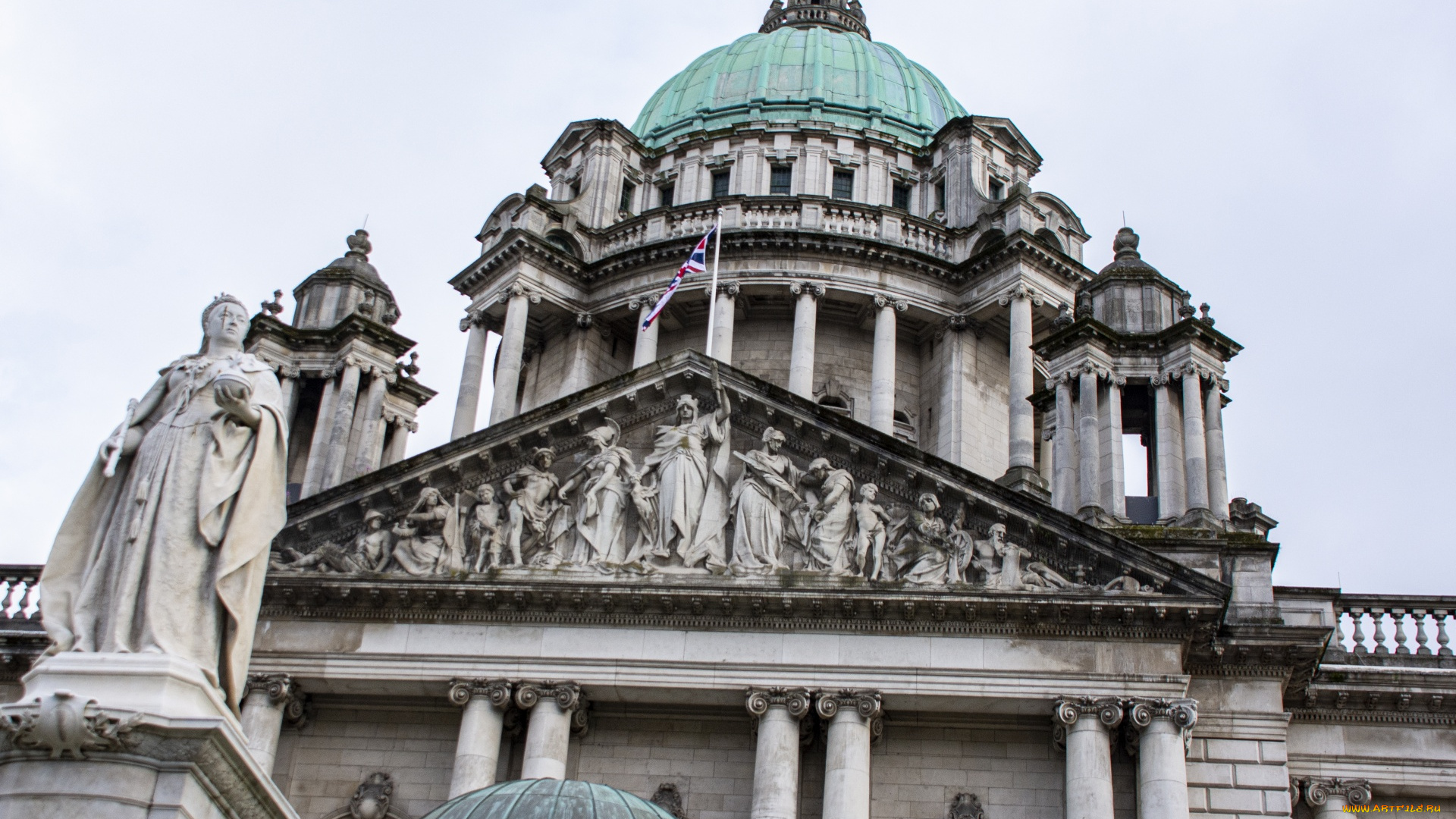 belfast, ireland, city, hall, города, -, столицы, государств, city, hall