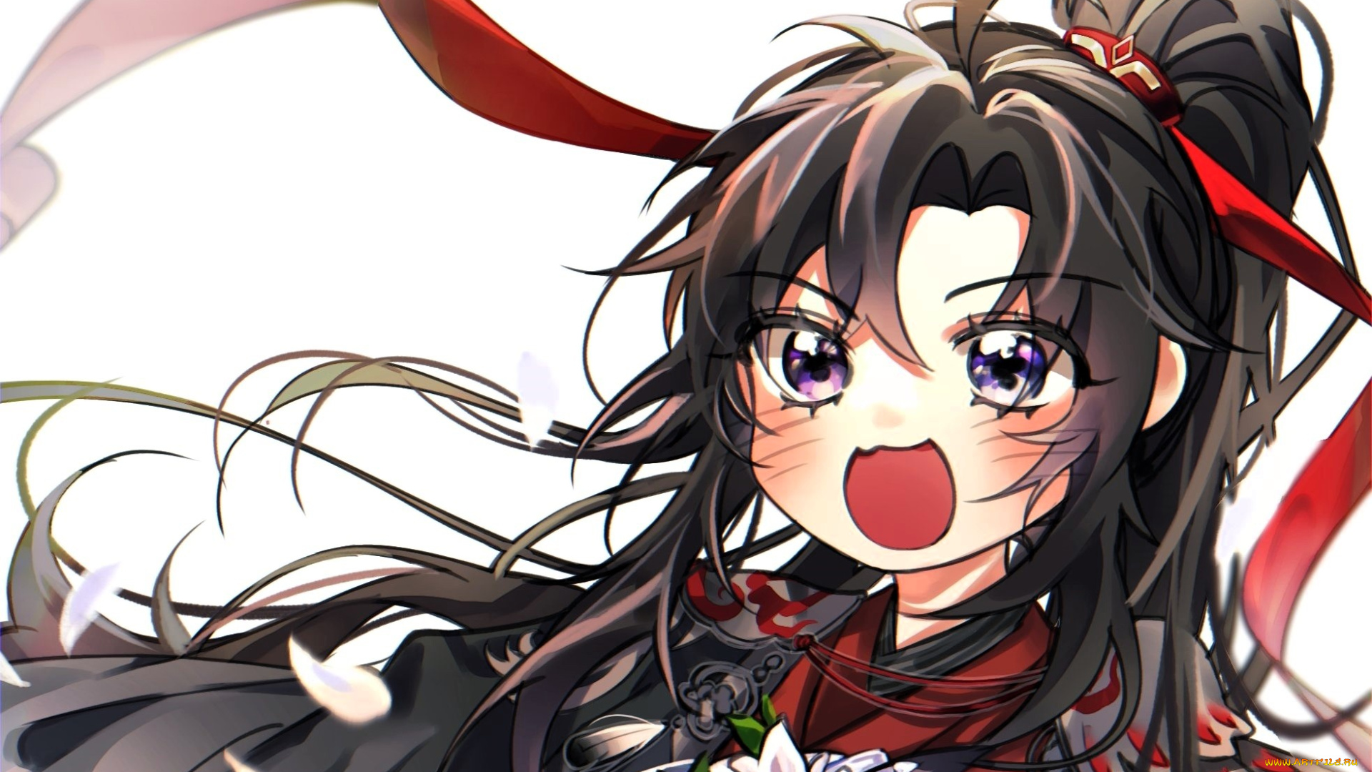 аниме, mo, dao, zu, shi, вэй, усянь, цветы