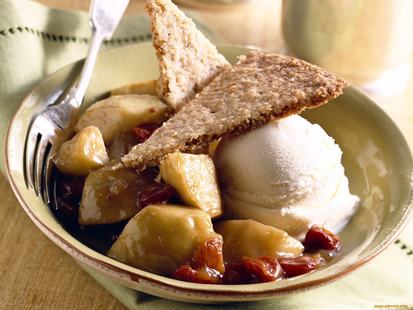 еда, мороженое, десерты