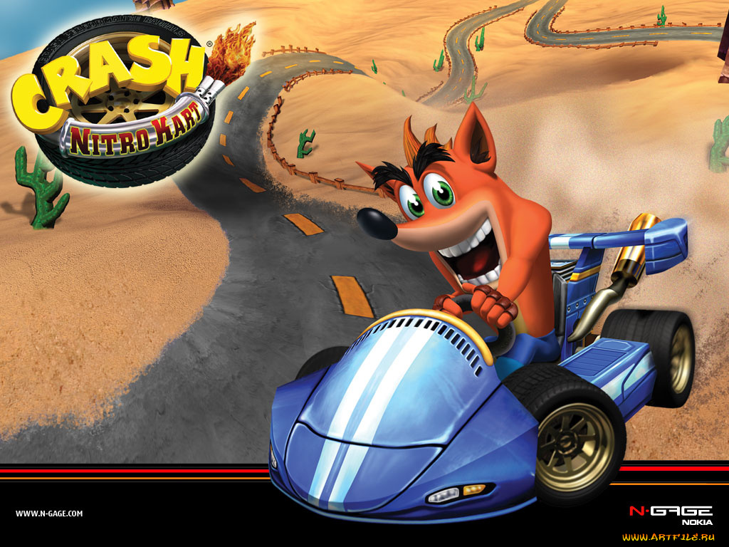 crash, nitro, kart, видео, игры