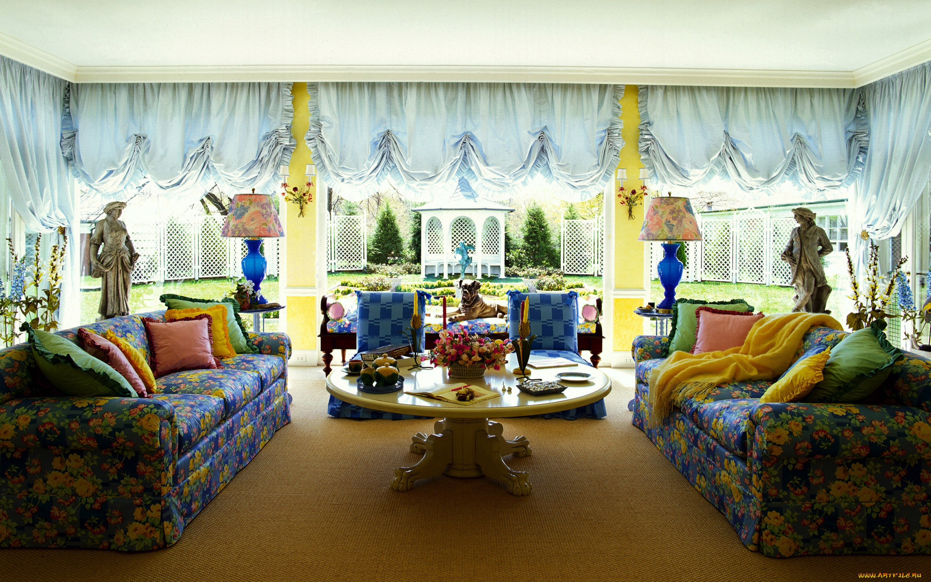 интерьер, гостиная