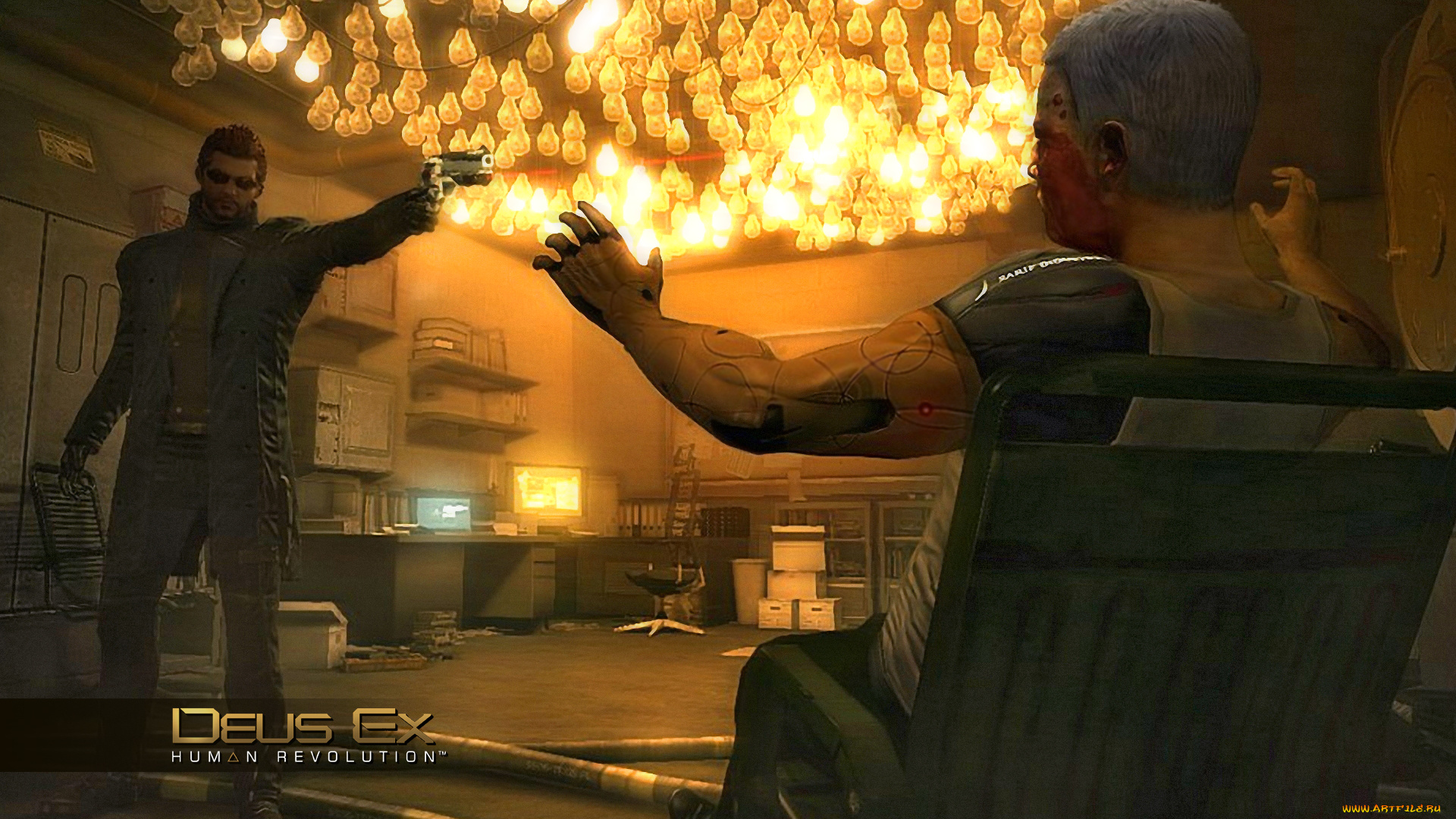 deus, ex, human, revolution, видео, игры