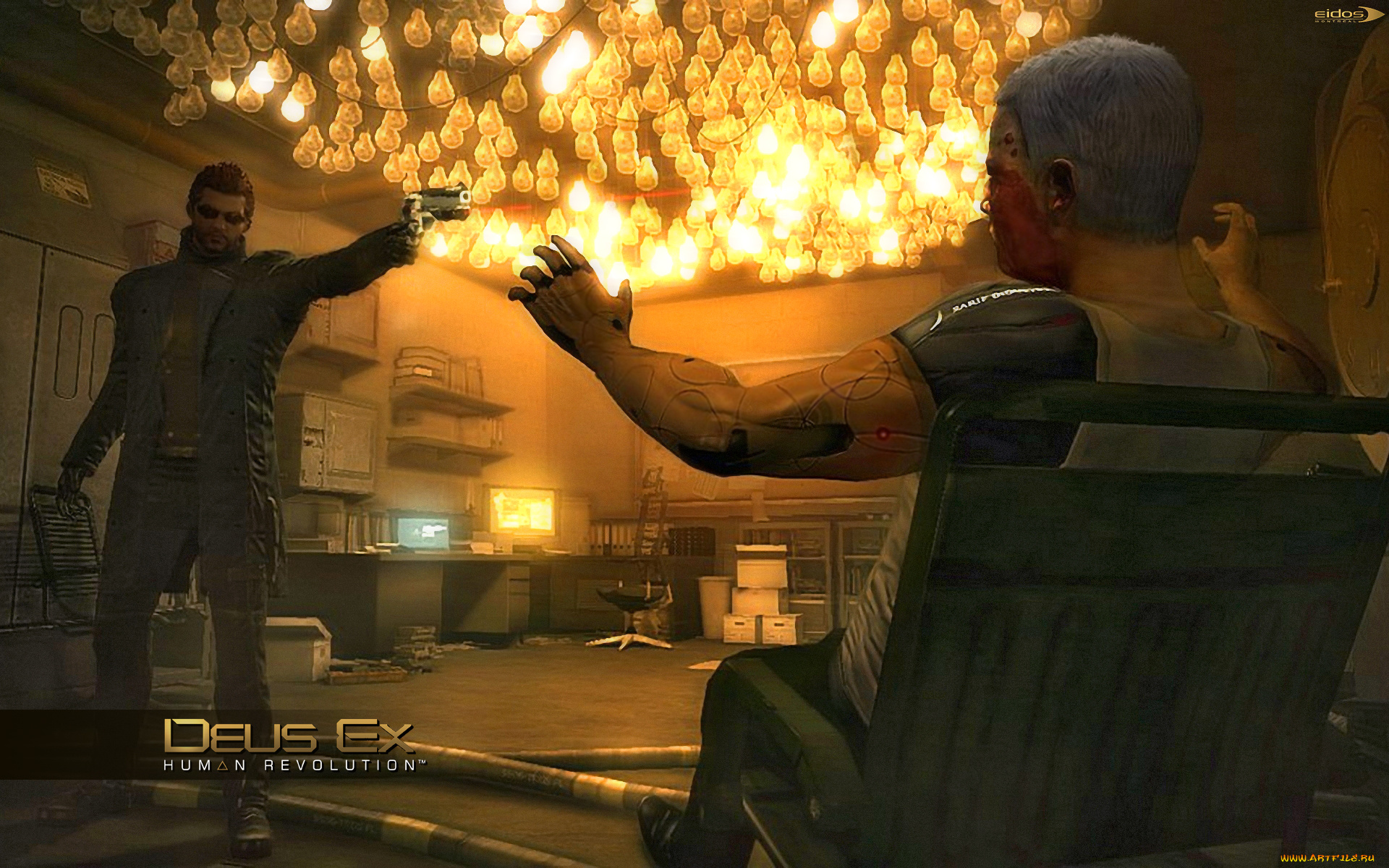 deus, ex, human, revolution, видео, игры