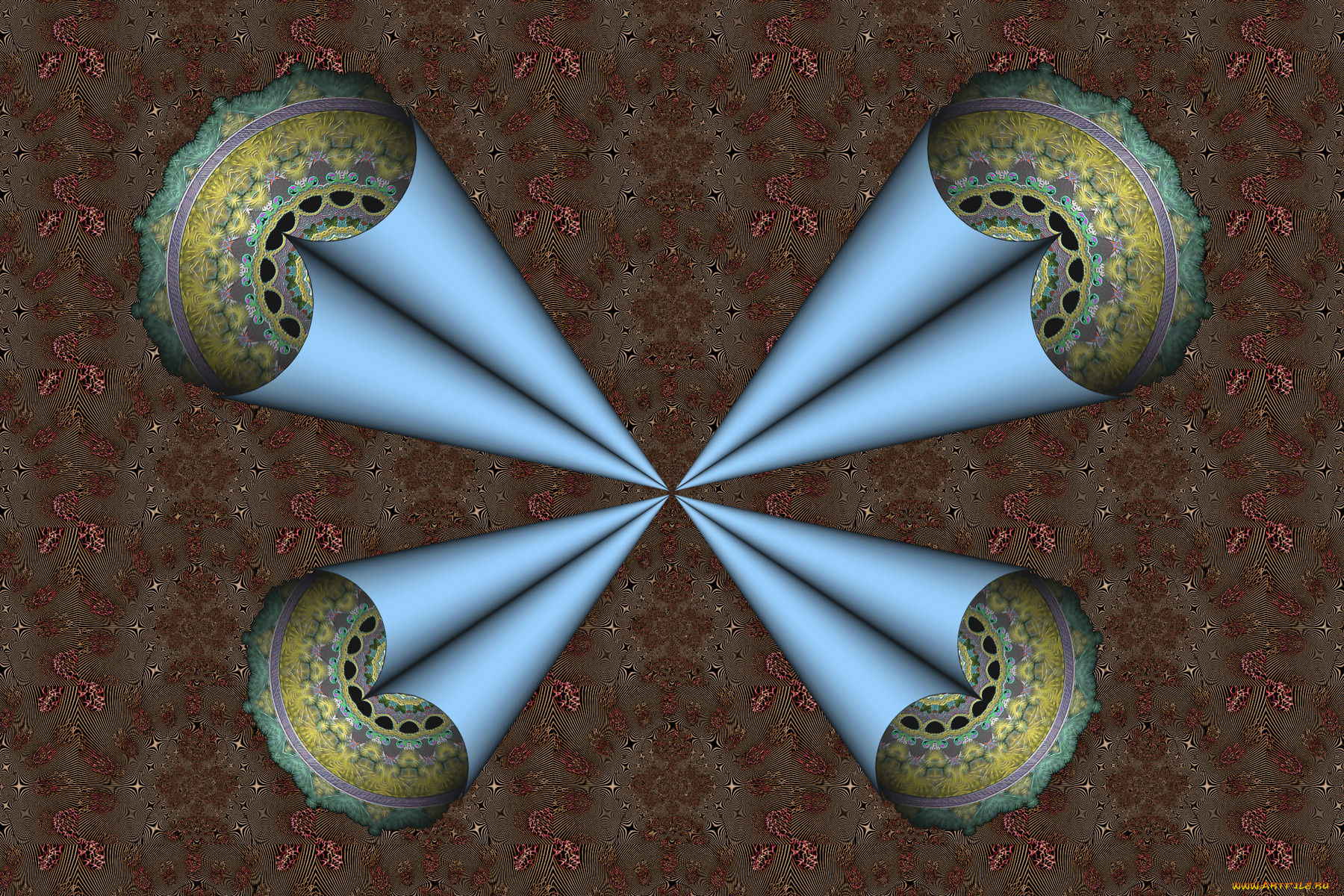 3д, графика, fractal, фракталы, фрактал