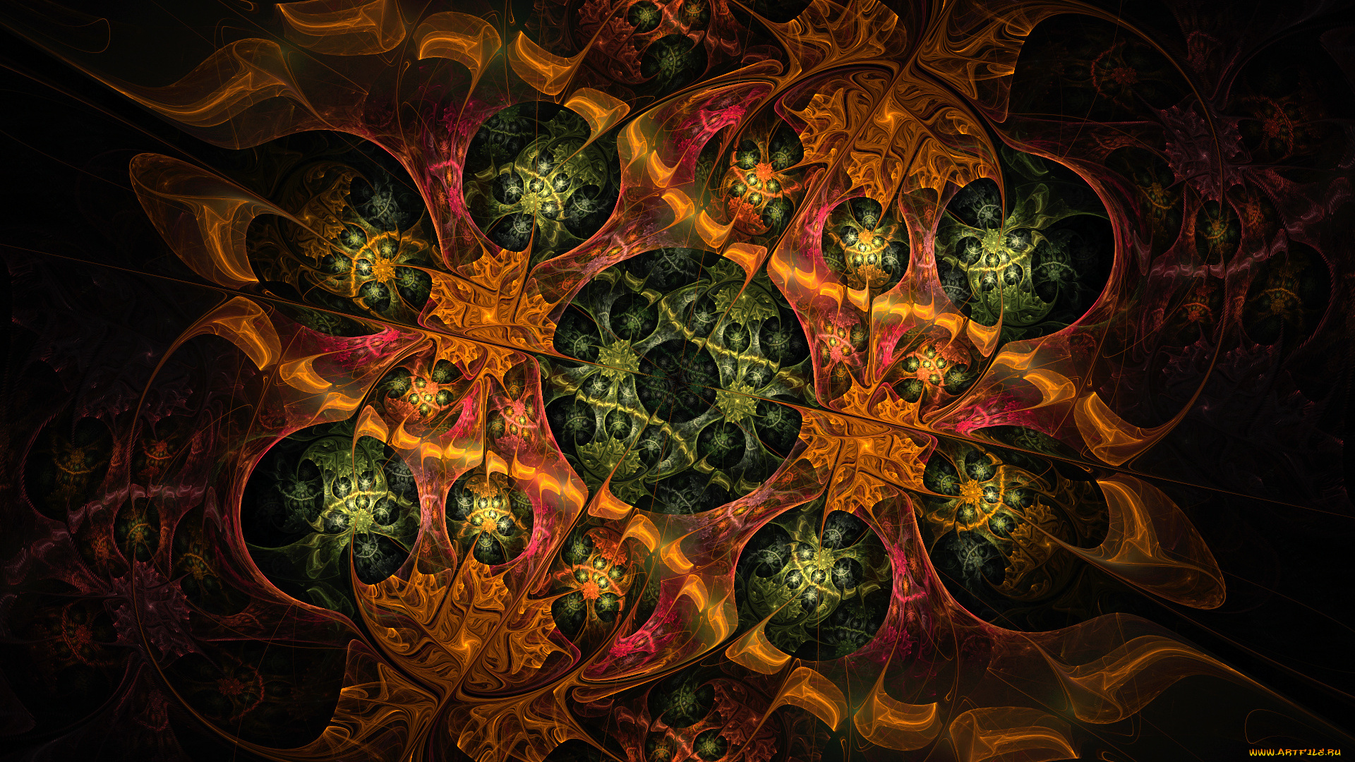 3д, графика, fractal, фракталы, фрактал