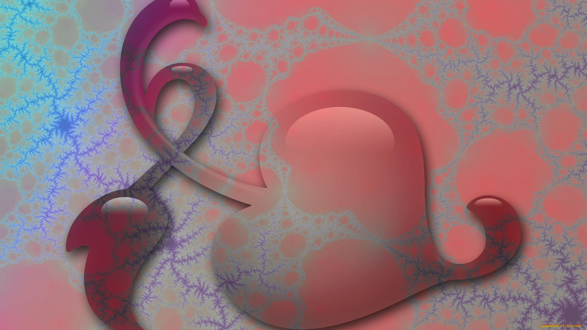 3д, графика, fractal, фракталы, фрактал